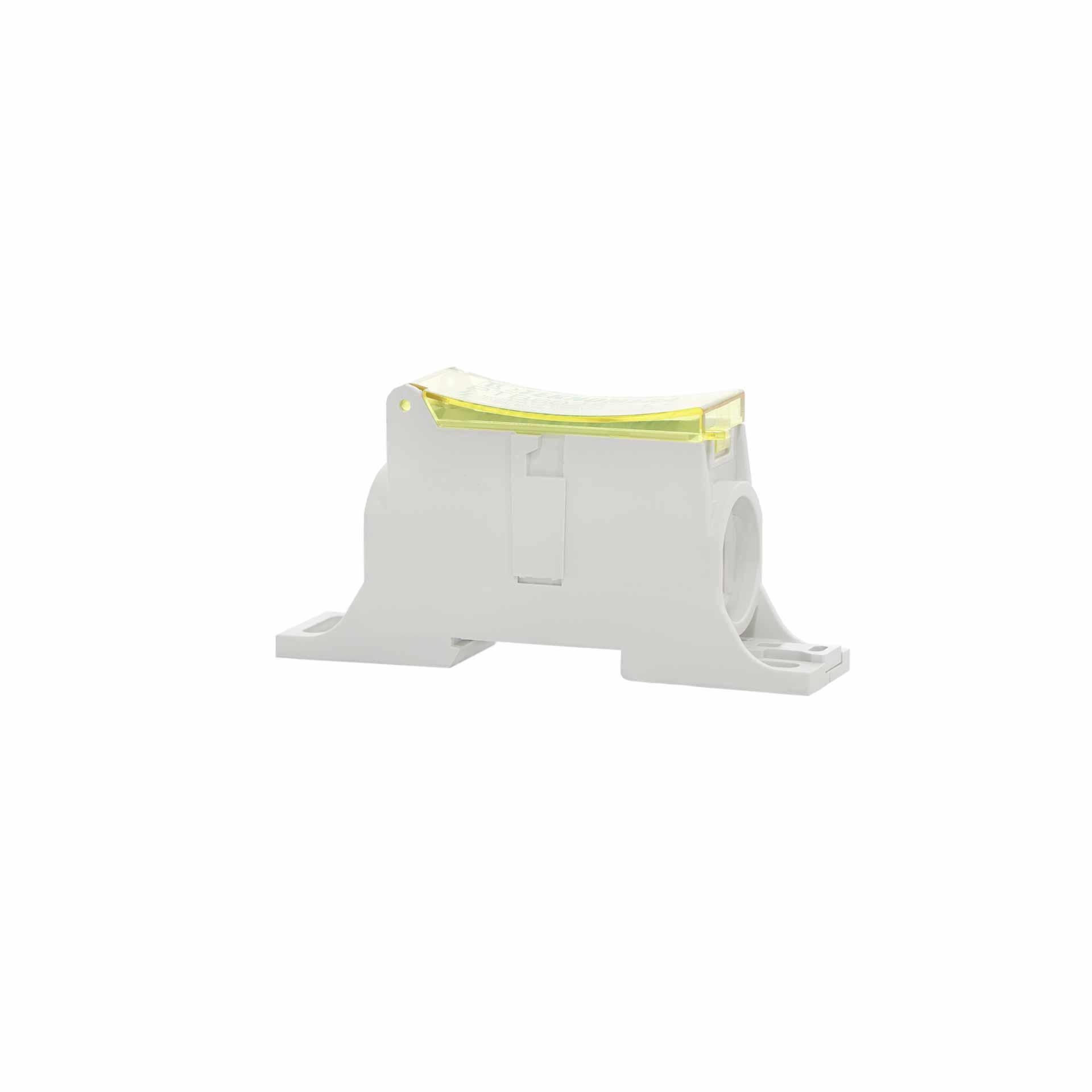 Morsettiera monofase 250A 690V, ingressi: 4x15,5x0,8mm, uscite: 4x15,5x0,8mm Morsettiera monofase 250A 690V, ingressi: 4x15,5x0,8mm, uscite: 4x15,5x0,8mm