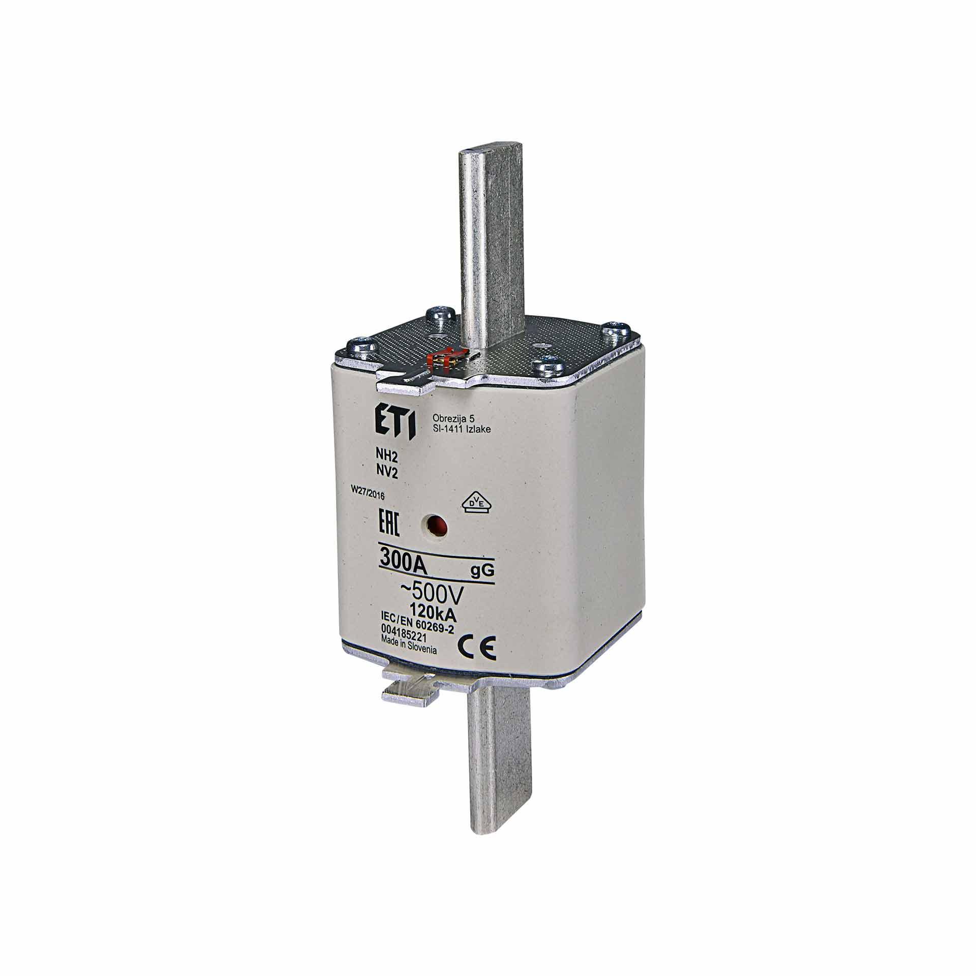 NH-Sicherung Gr.2  300A, Charakteristik gL-gG 500V