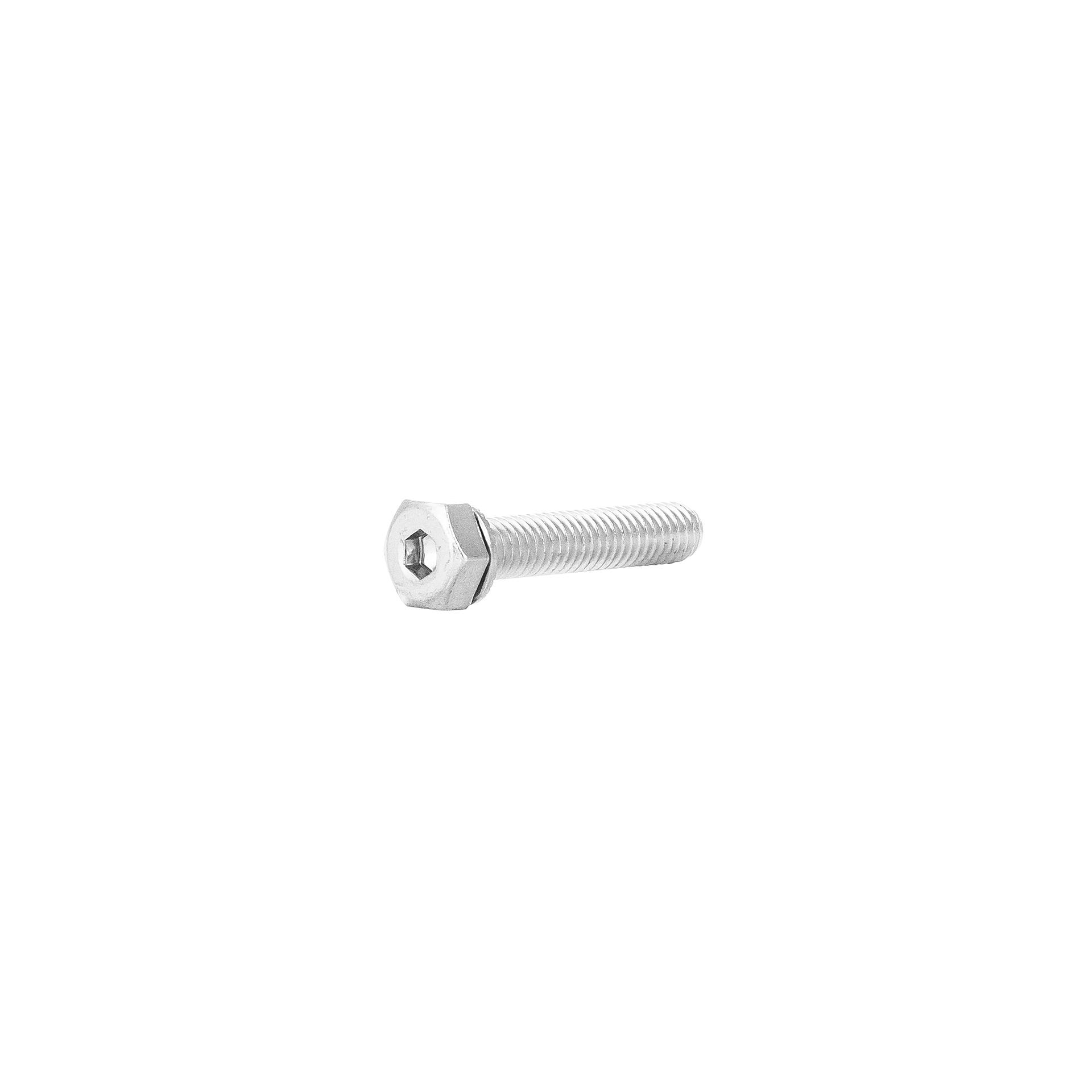 Bussola esagonale con rondella di sicurezza M6x30 mm Bussola esagonale con rondella di sicurezza M6x30 mm