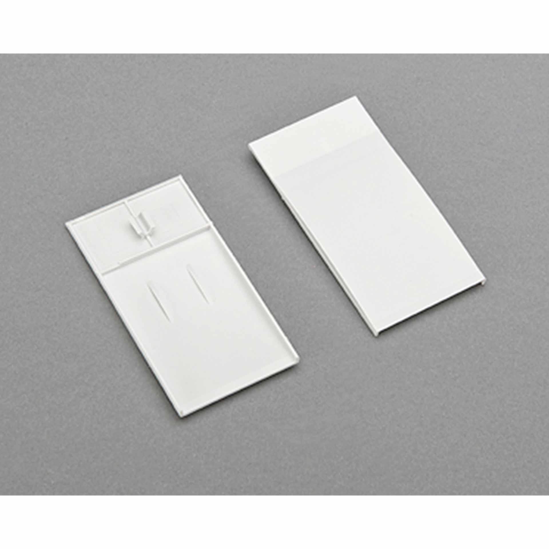 Cache d'extrémité unipolaire pour support de profilés en douple T de jeu de barres Cache d'extrémité unipolaire pour support de profilés en douple T de jeu de barres