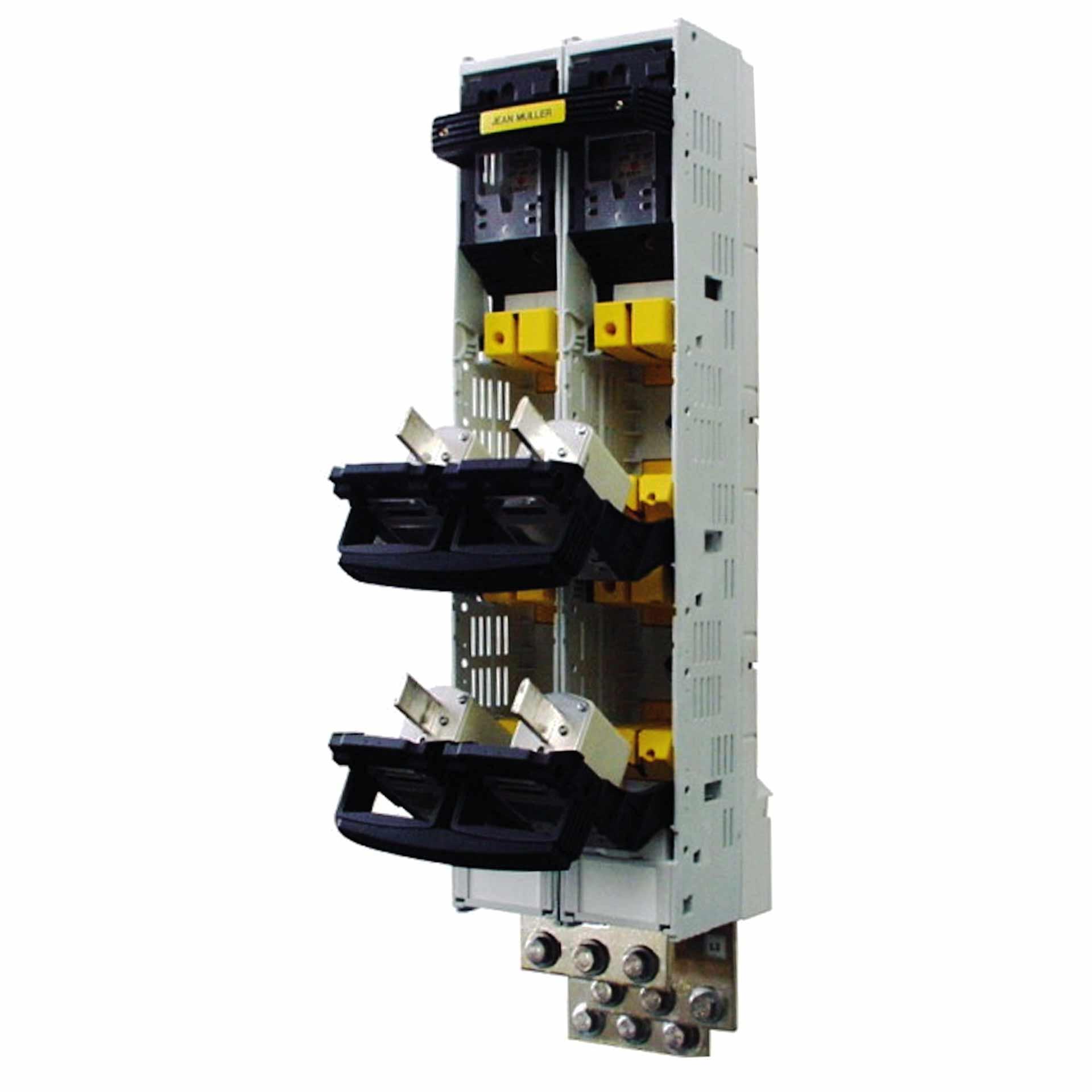 NH double fuse-switch disconnectors size 3, 1-pole switchable, 185mm