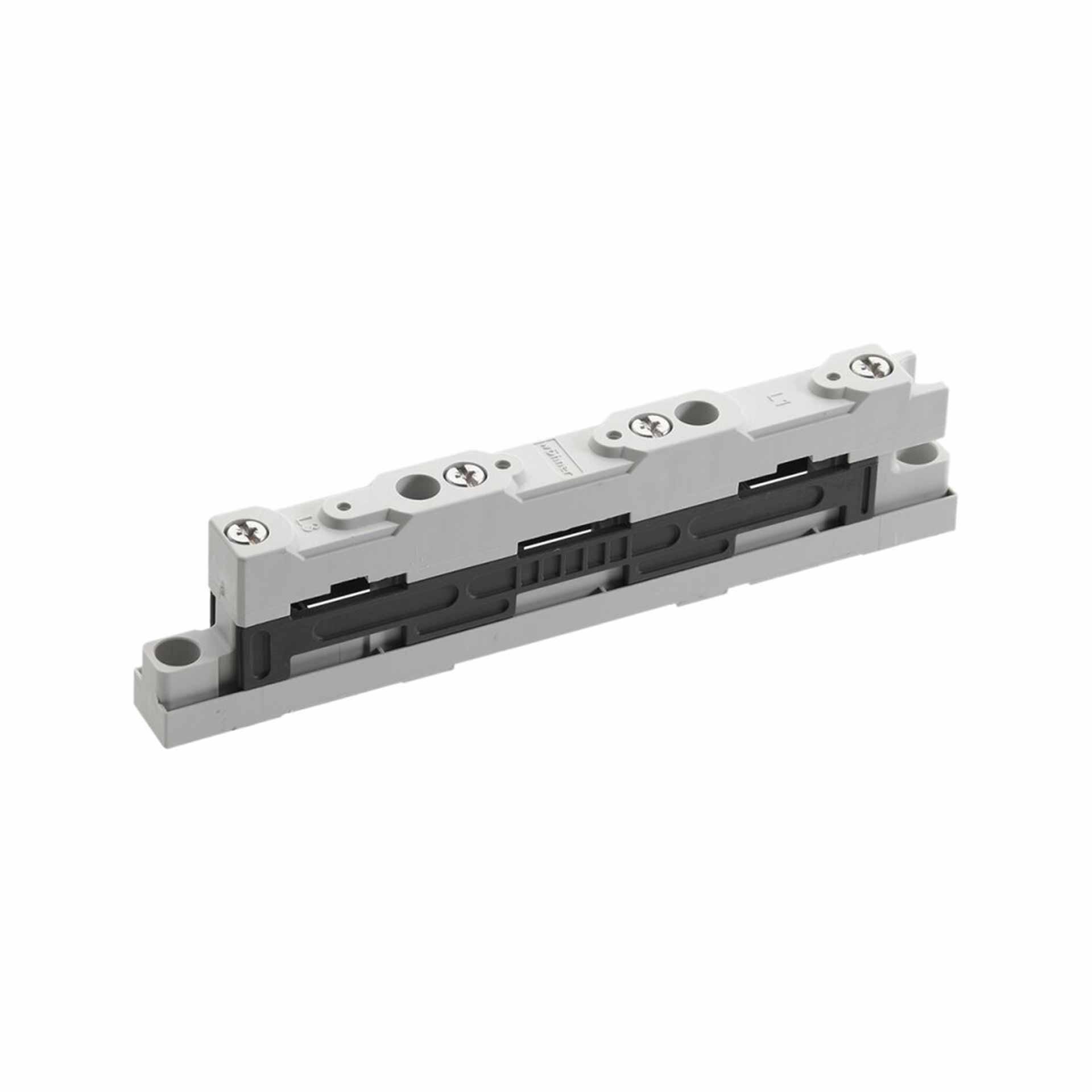 3P busbar supports, 60mm system for busbar 12 x 5 - 30 x 10mm (external mounting) 3P busbar supports, 60mm system for busbar 12 x 5 - 30 x 10mm (external mounting)