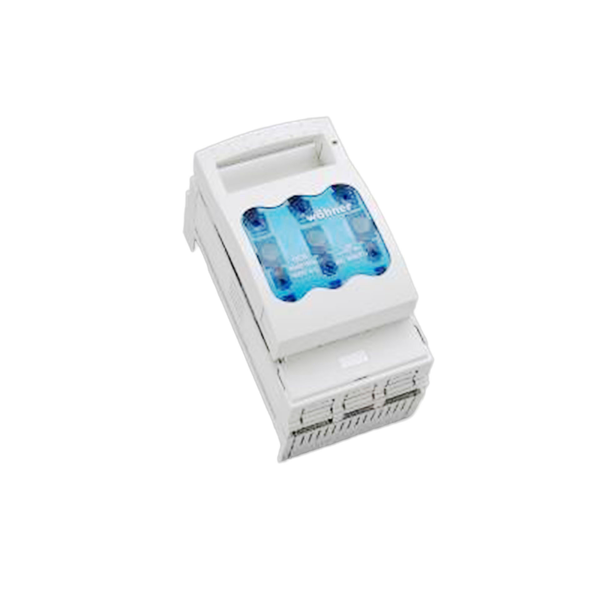 NH fuse switch-disconnector size 00, 3P, 60mm, RK, max. 160A, top or bottom connection NH fuse switch-disconnector size 00, 3P, 60mm, RK, max. 160A, top or bottom connection