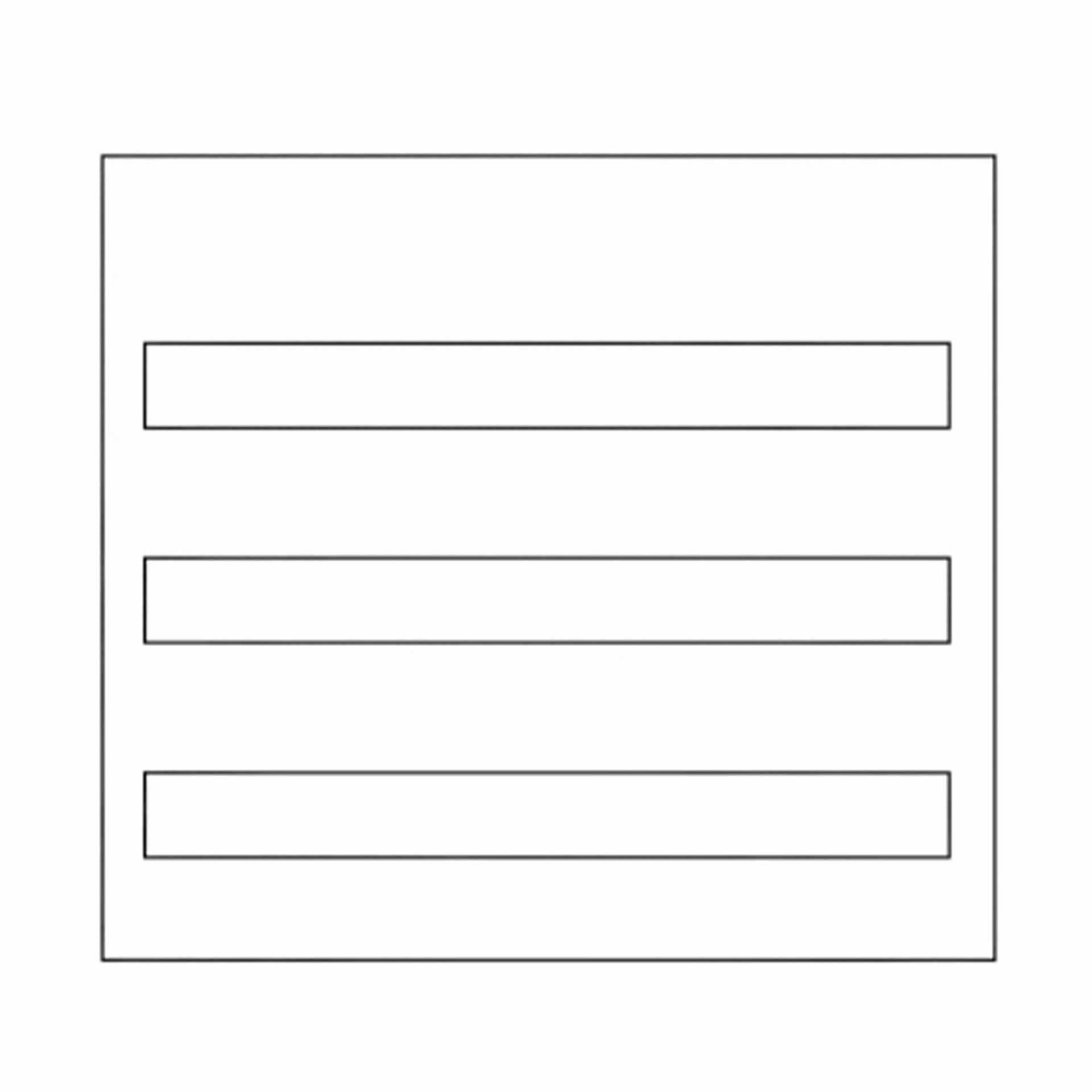 Plaque de recouvrement découpée, 7035