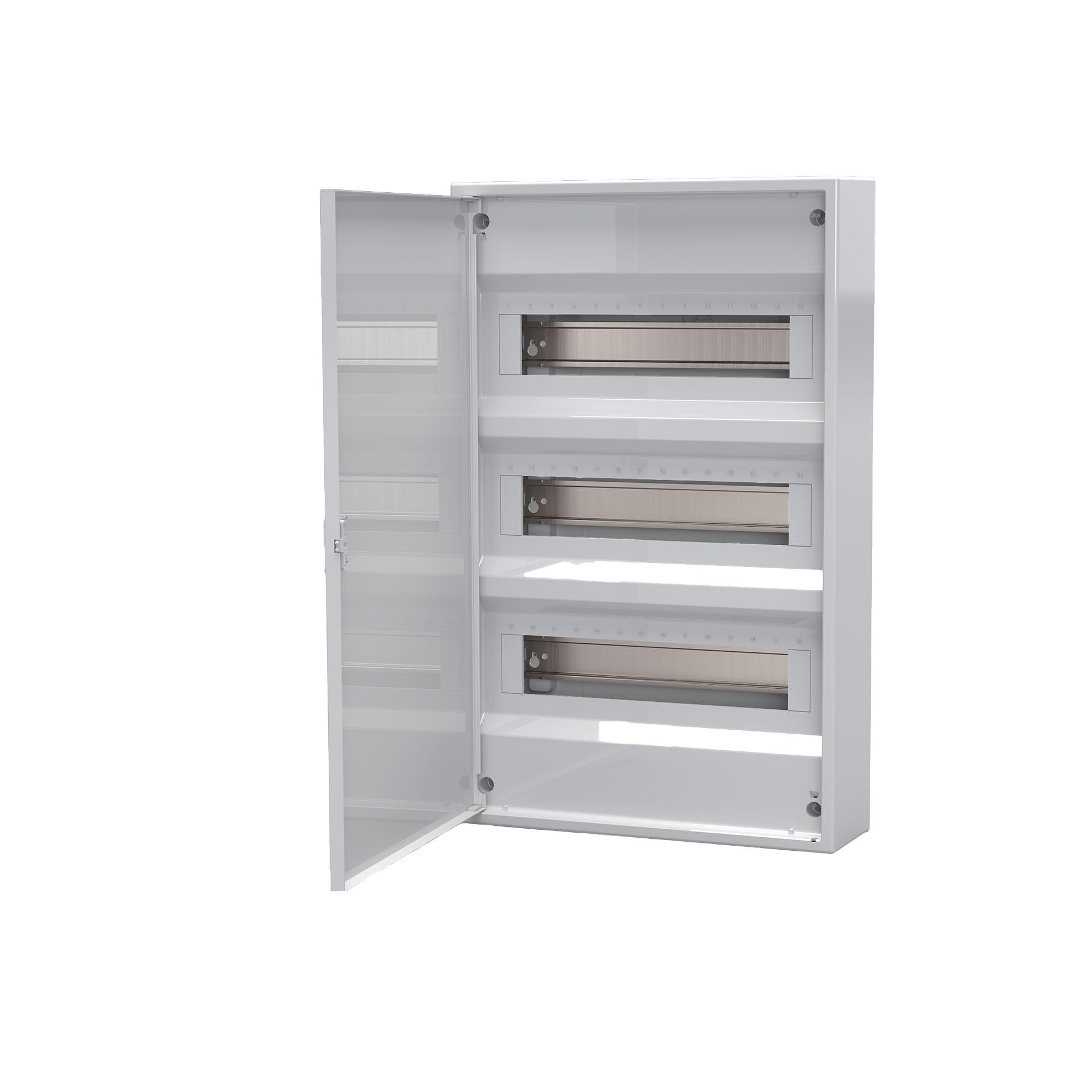 Quadro di distribuzione a montaggio esterno con porta metallica "ACT-36M", IP40, 3x12 moduli (36M)