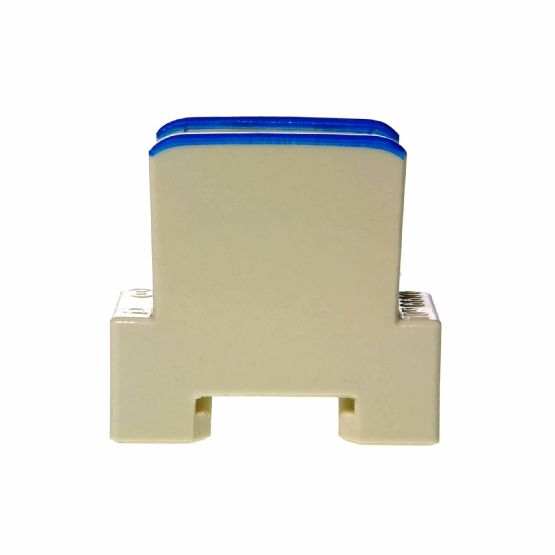 Terminale di derivazione in steatite 10mm², 2 conduttori, blu Terminale di derivazione in steatite 10mm², 2 conduttori, blu