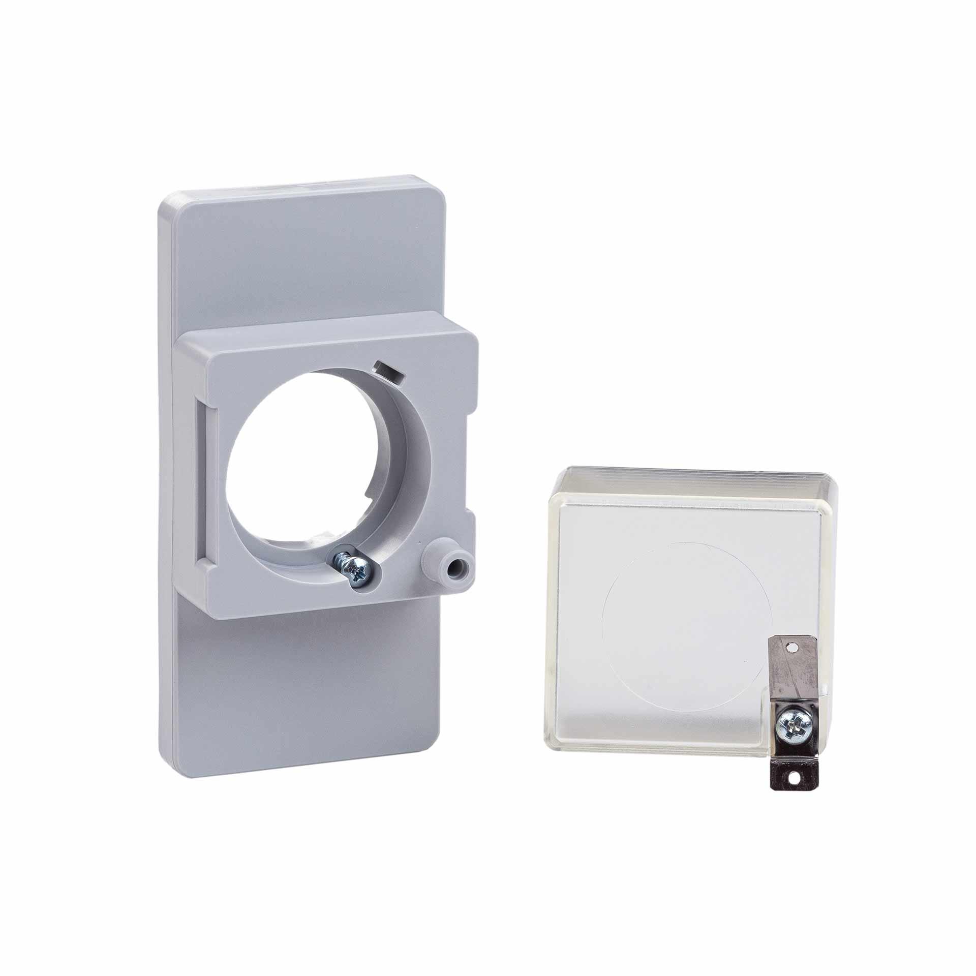 Cover with sealing cap for security element DII