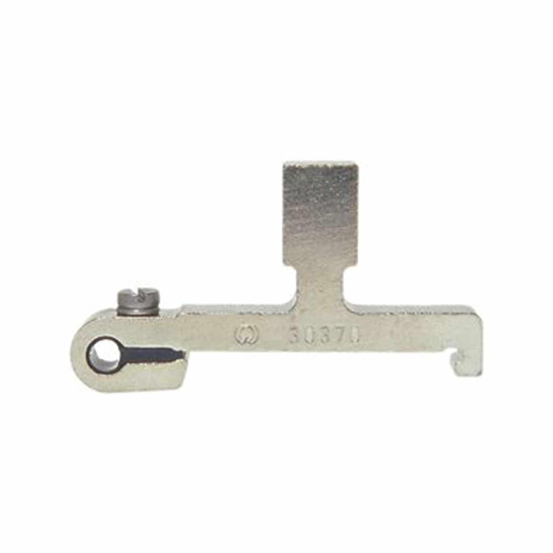 Woertz Elemento di bloccaggio per montaggio su guida DIN, altezza 23 mm, larghezza 6 mm, ottone nichelato Woertz Elemento di bloccaggio per montaggio su guida DIN, altezza 23 mm, larghezza 6 mm, ottone nichelato