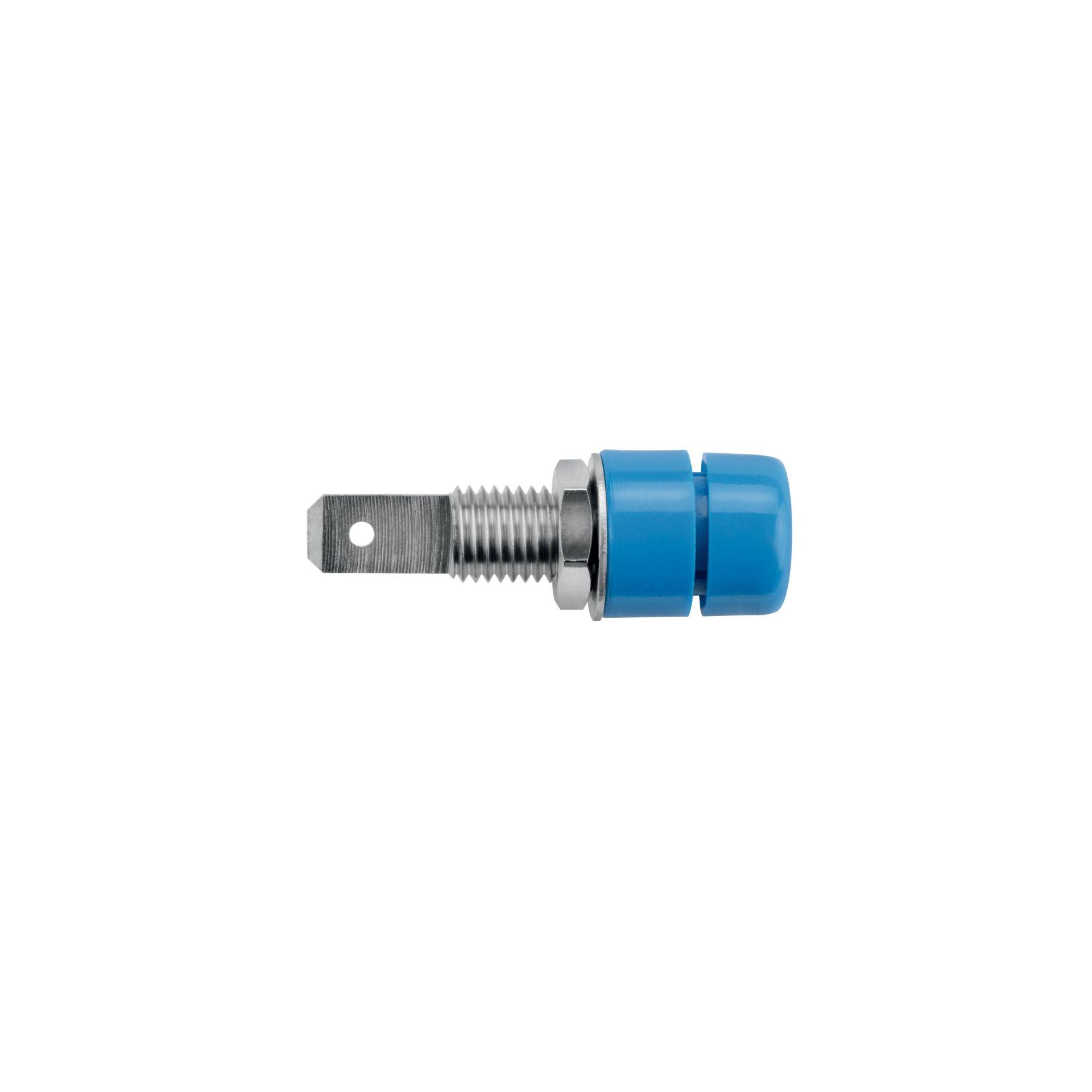 Giunto ø 4 mm con connessione a saldare fino a 2,5 mm2, blu Giunto ø 4 mm con connessione a saldare fino a 2,5 mm2, blu
