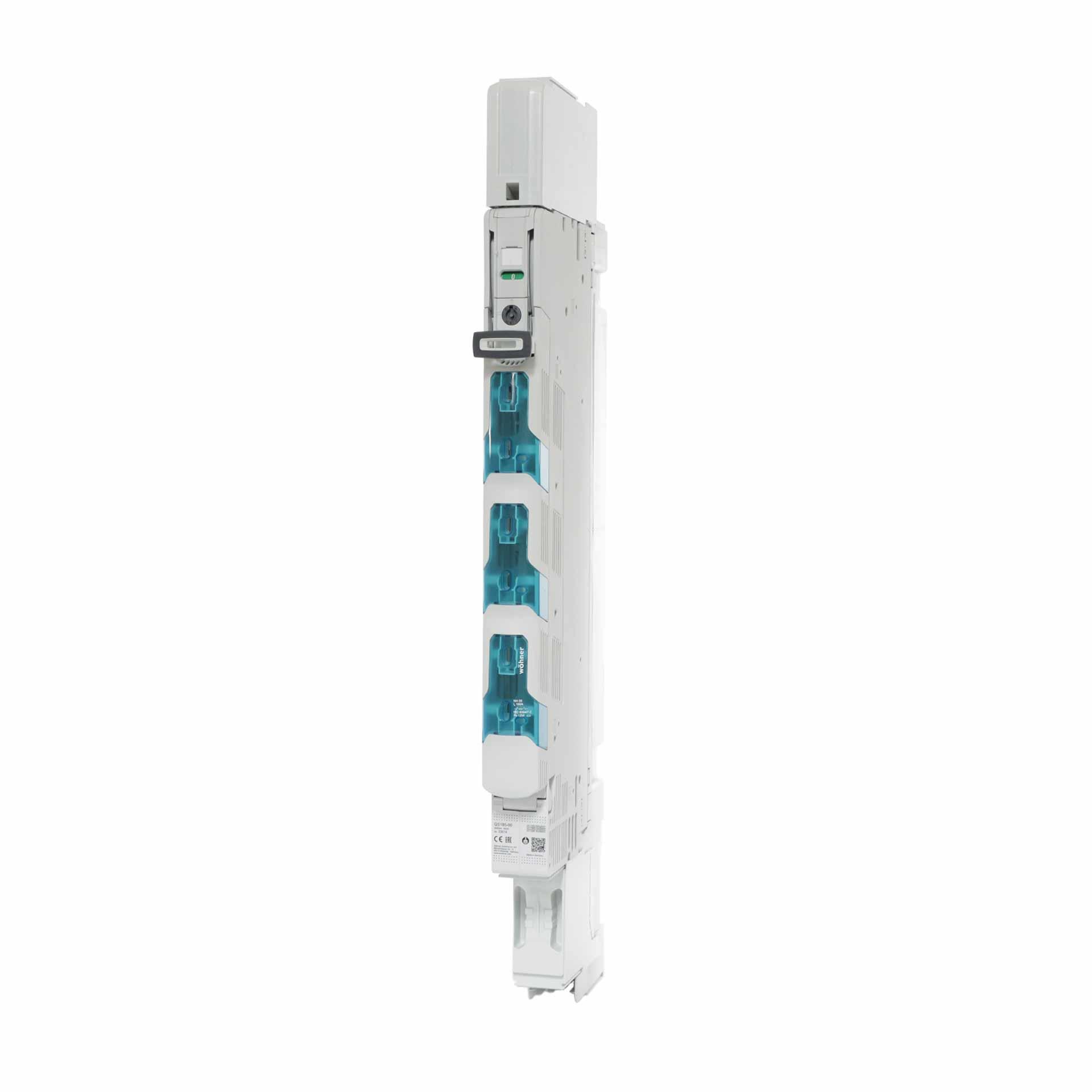 Sezionatore QS NH con fusibili taglia 00, 185 mm, AU-M8, versione alta