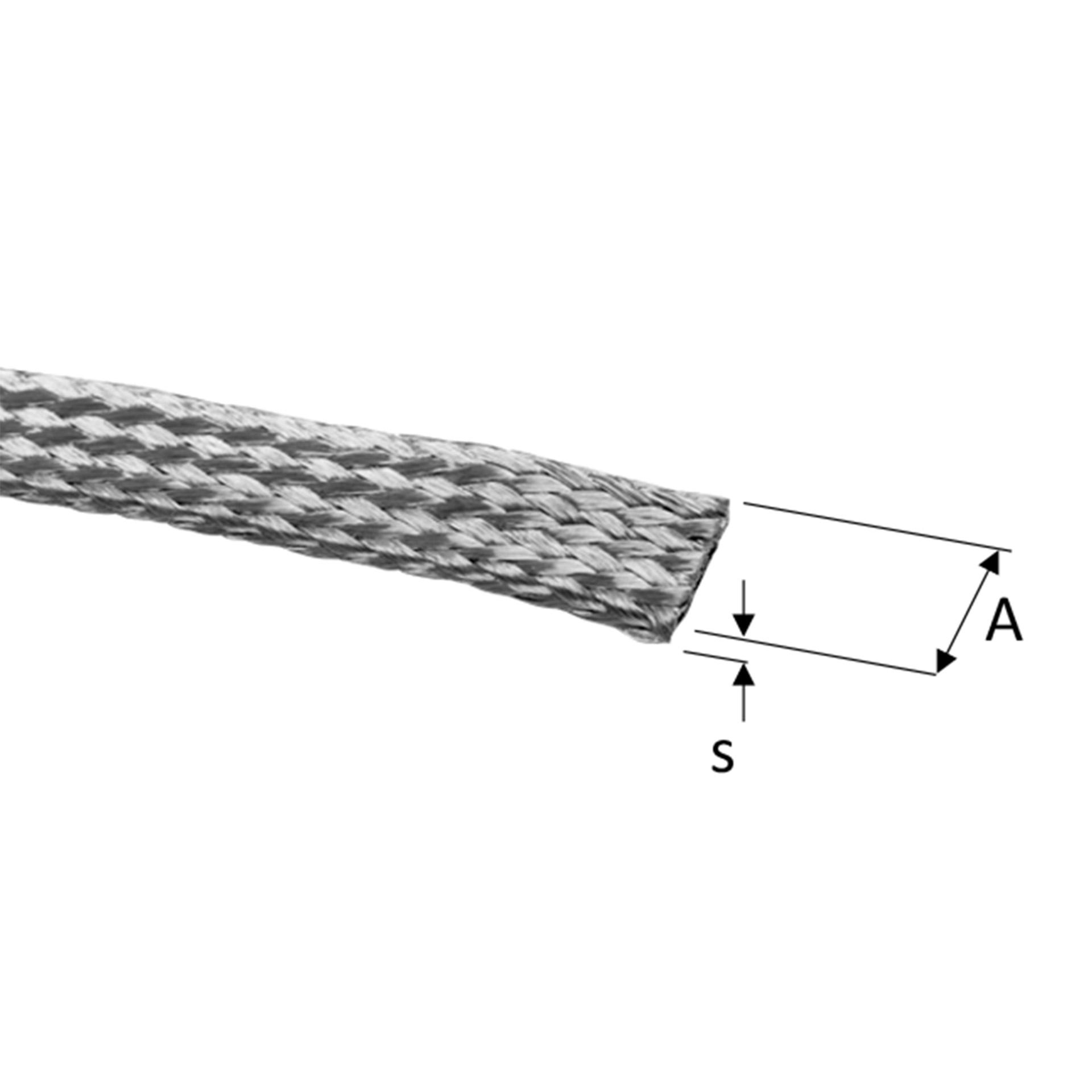Cinghia di messa a terra 40mm2, rame stagnato; confezione da 20m Cinghia di messa a terra 40mm2, rame stagnato; confezione da 20m