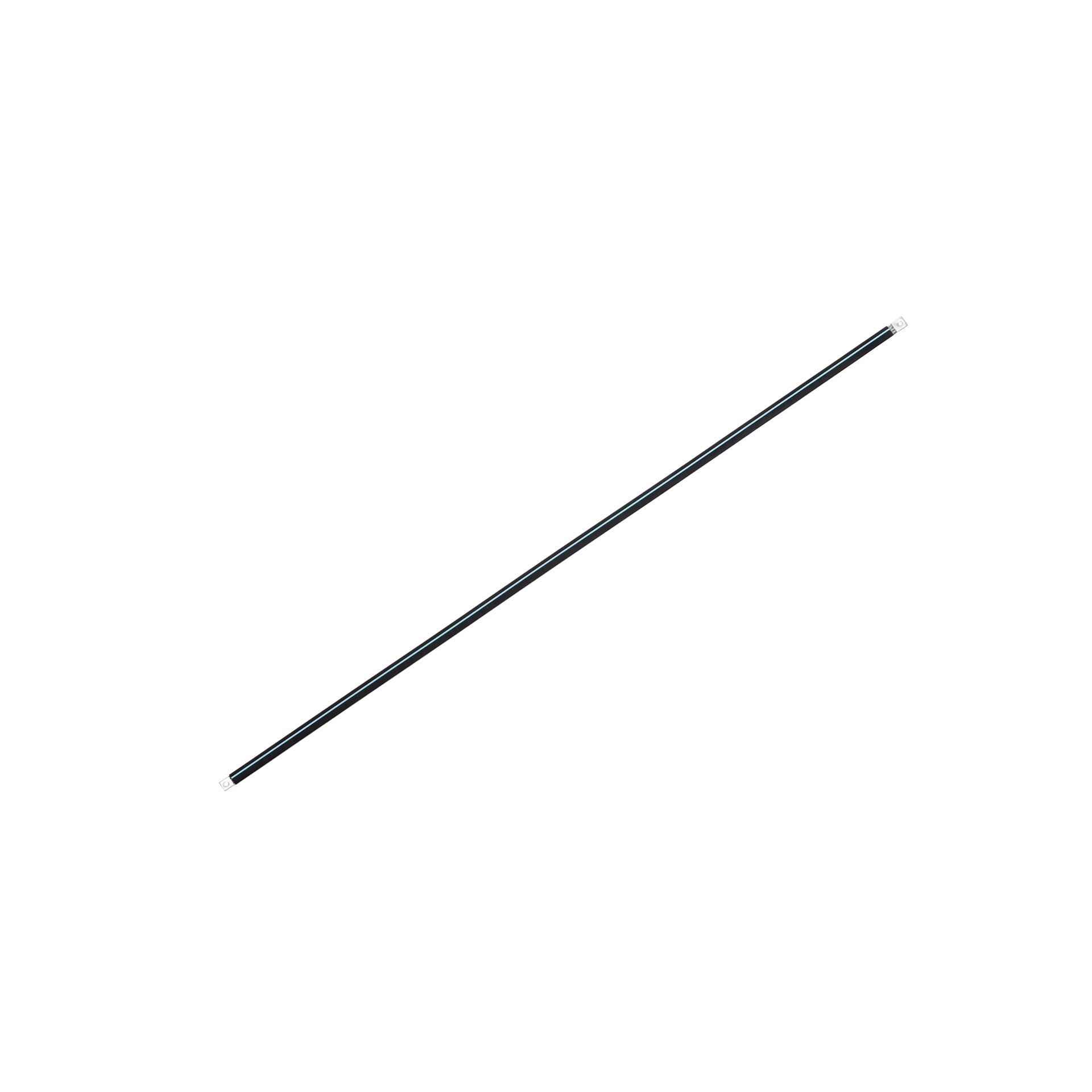 Capocorda isolato in treccia di rame stagnato "L:730mm" 25mm², 125A, M8 e M10, senza alogeni Capocorda isolato in treccia di rame stagnato "L:730mm" 25mm², 125A, M8 e M10, senza alogeni