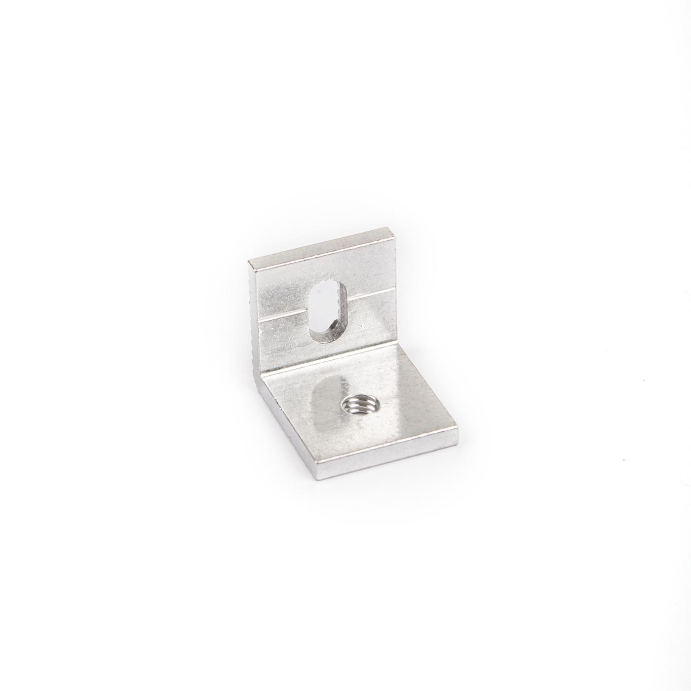 AZ 13.25 Staffa a griglia, alluminio, lunghezza 25 mm, M6 AZ 13.25 Staffa a griglia, alluminio, lunghezza 25 mm, M6