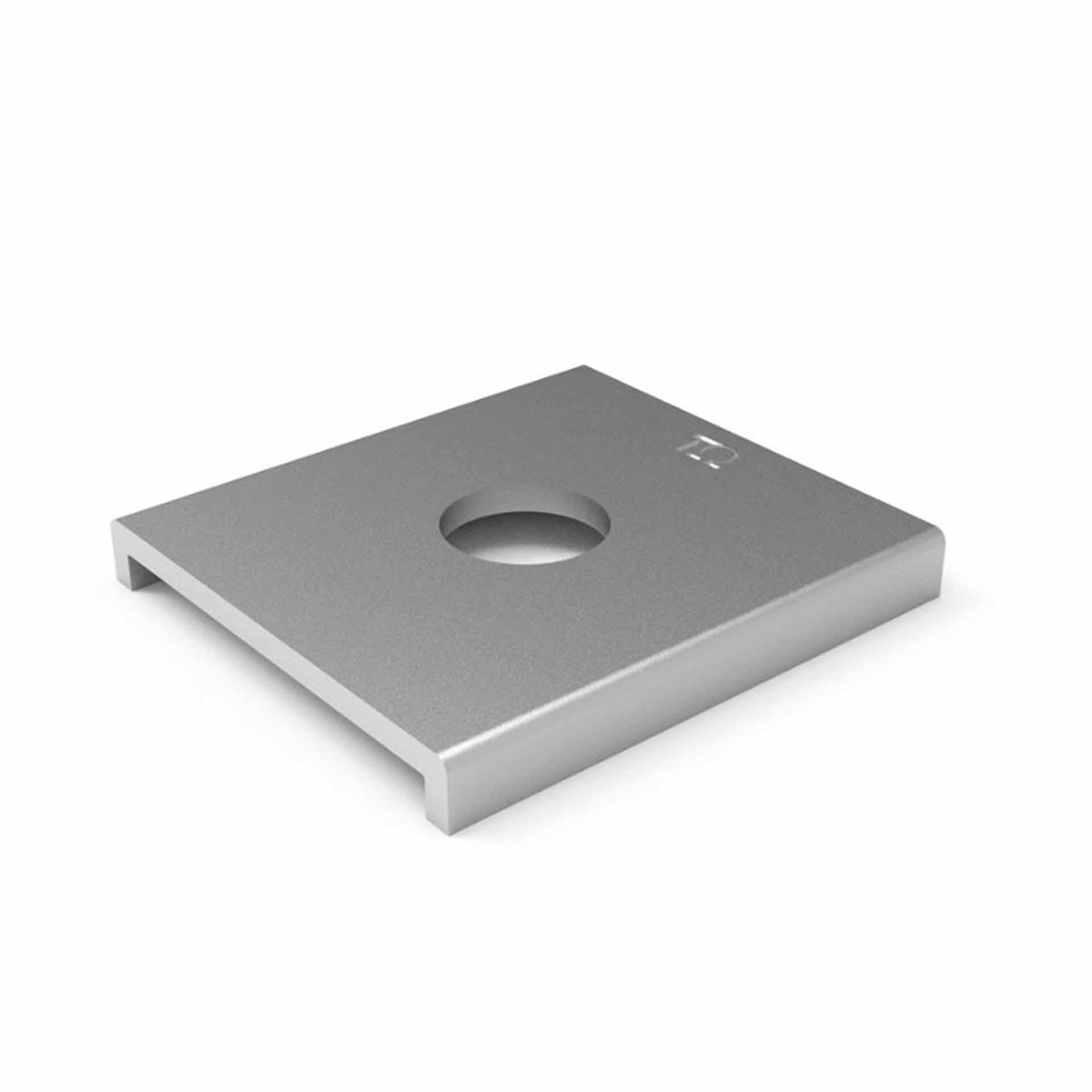 Clamping plate for flexible slats Flat copper rod for 3-5 slats, 32mm Clamping plate for flexible slats Flat copper rod for 3-5 slats, 32mm