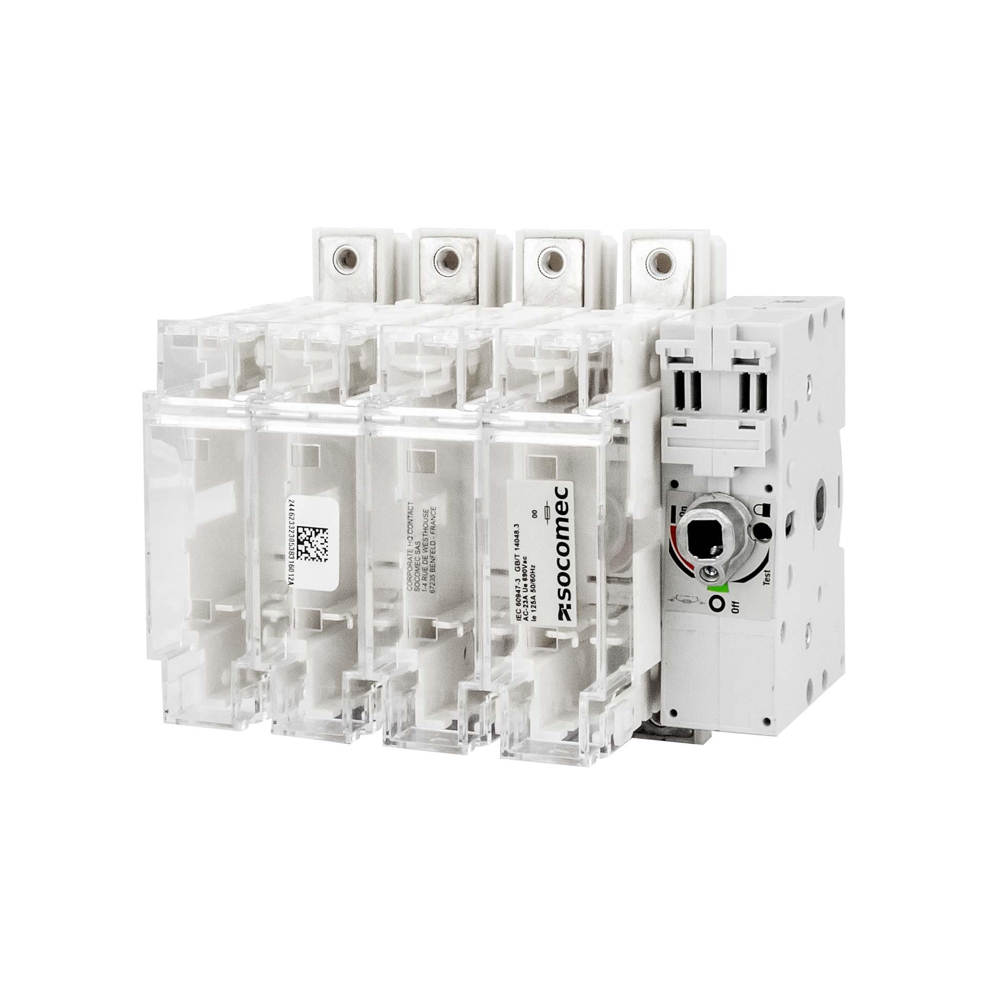 Lasttrennschalter mit NH-Sicherungen FLBS 125A 4P ohne Schalthebel
