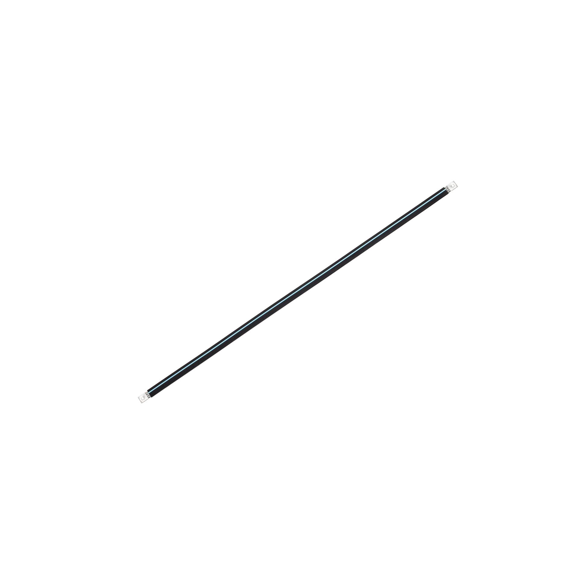 Capocorda isolato in treccia di rame stagnato "L:530mm" 35mm², 160A, M8 e M10, senza alogeni