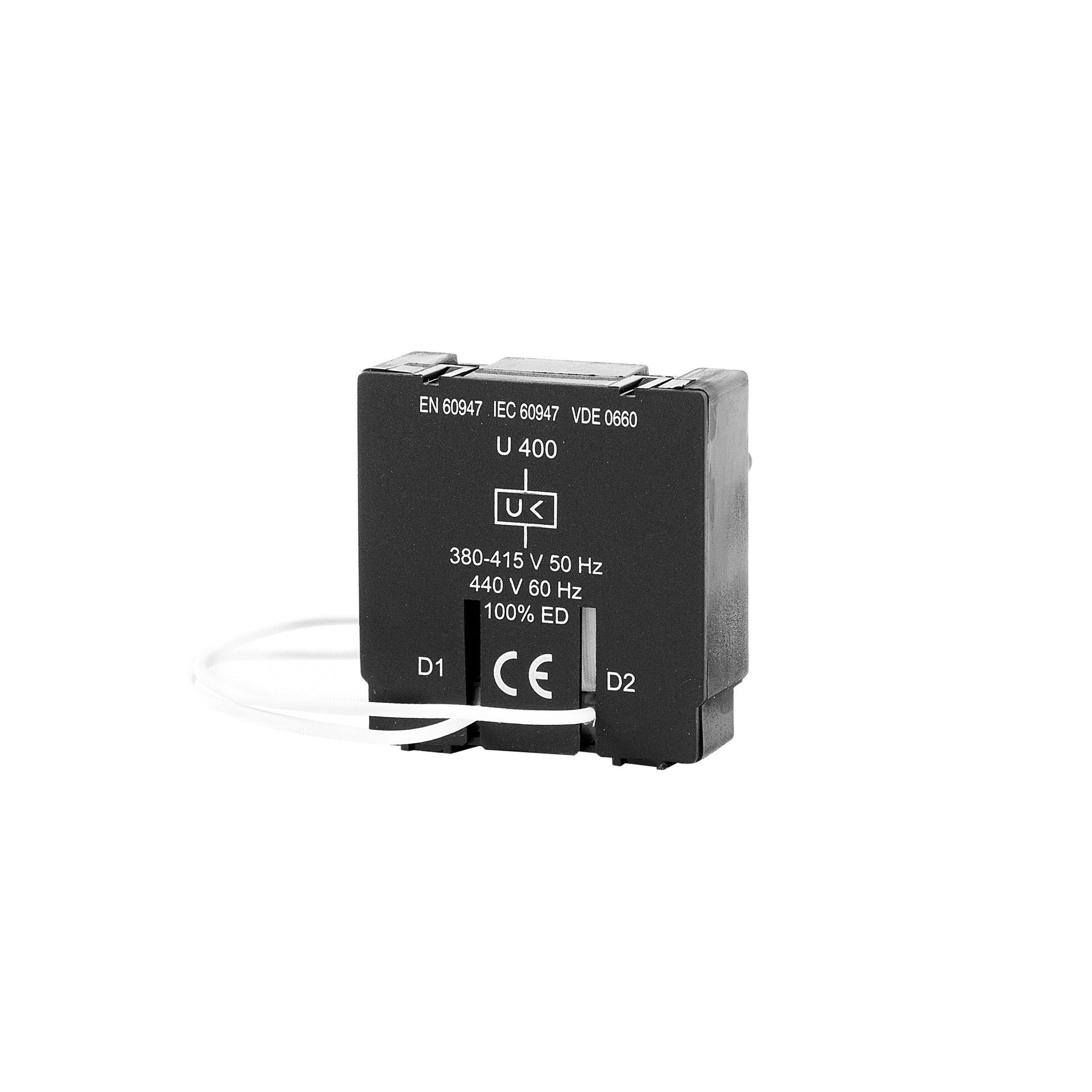Déclencheur d'ouverture à manque de tension 400V pour Disjoncteur moteur MS25