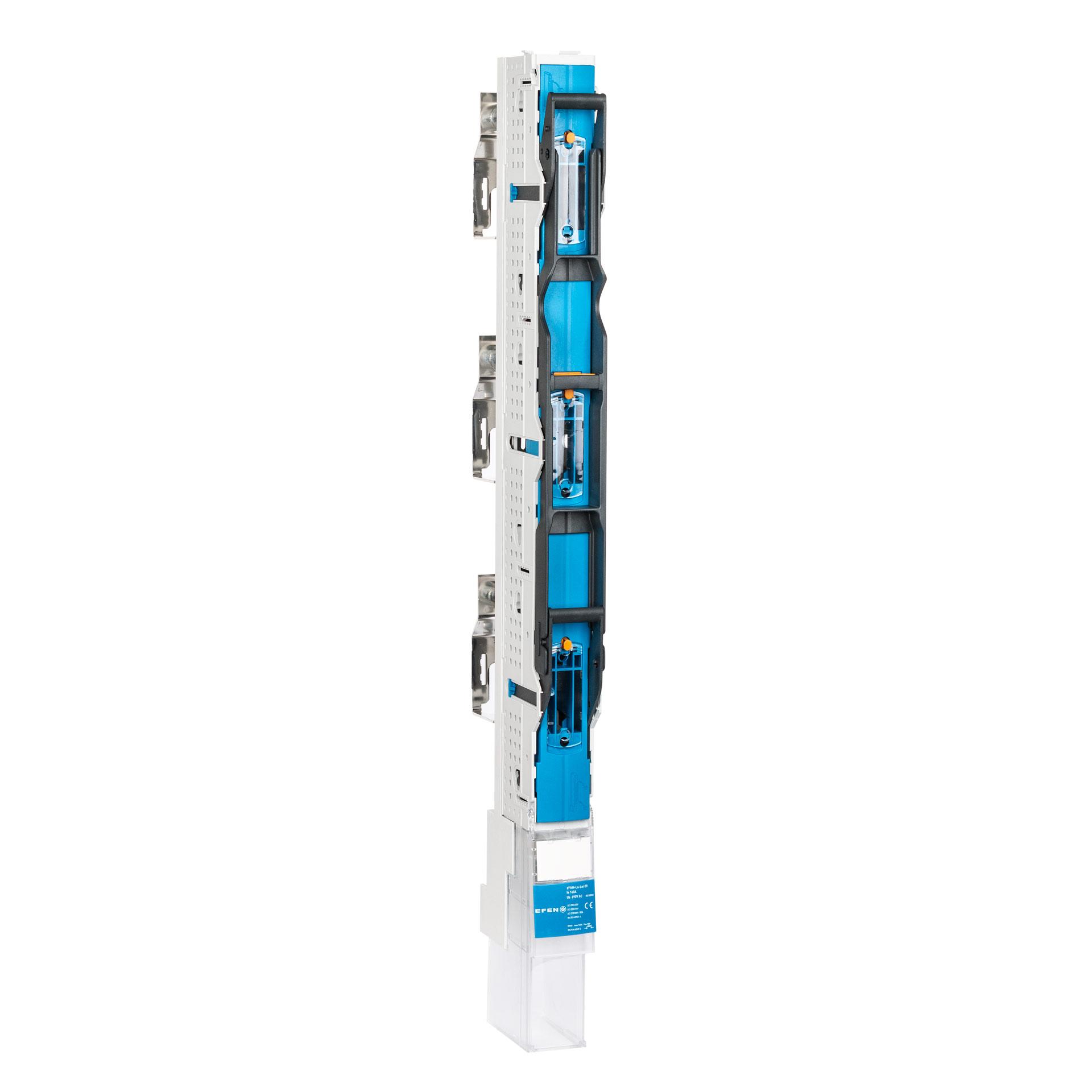 Sezionatori con fusibili NH misura 00, 3P, 185mm, M8 (commutabile a 3 poli) per installazione su trasformatori, U5 Sezionatori con fusibili NH misura 00, 3P, 185mm, M8 (commutabile a 3 poli) per installazione su trasformatori, U5