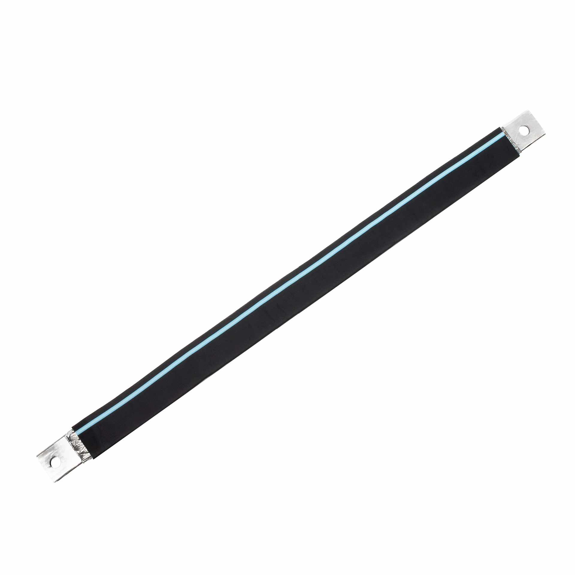 Capocorda isolato in treccia di rame stagnato "L:1130mm" 240mm², 630A, M10 e M12, senza alogeni