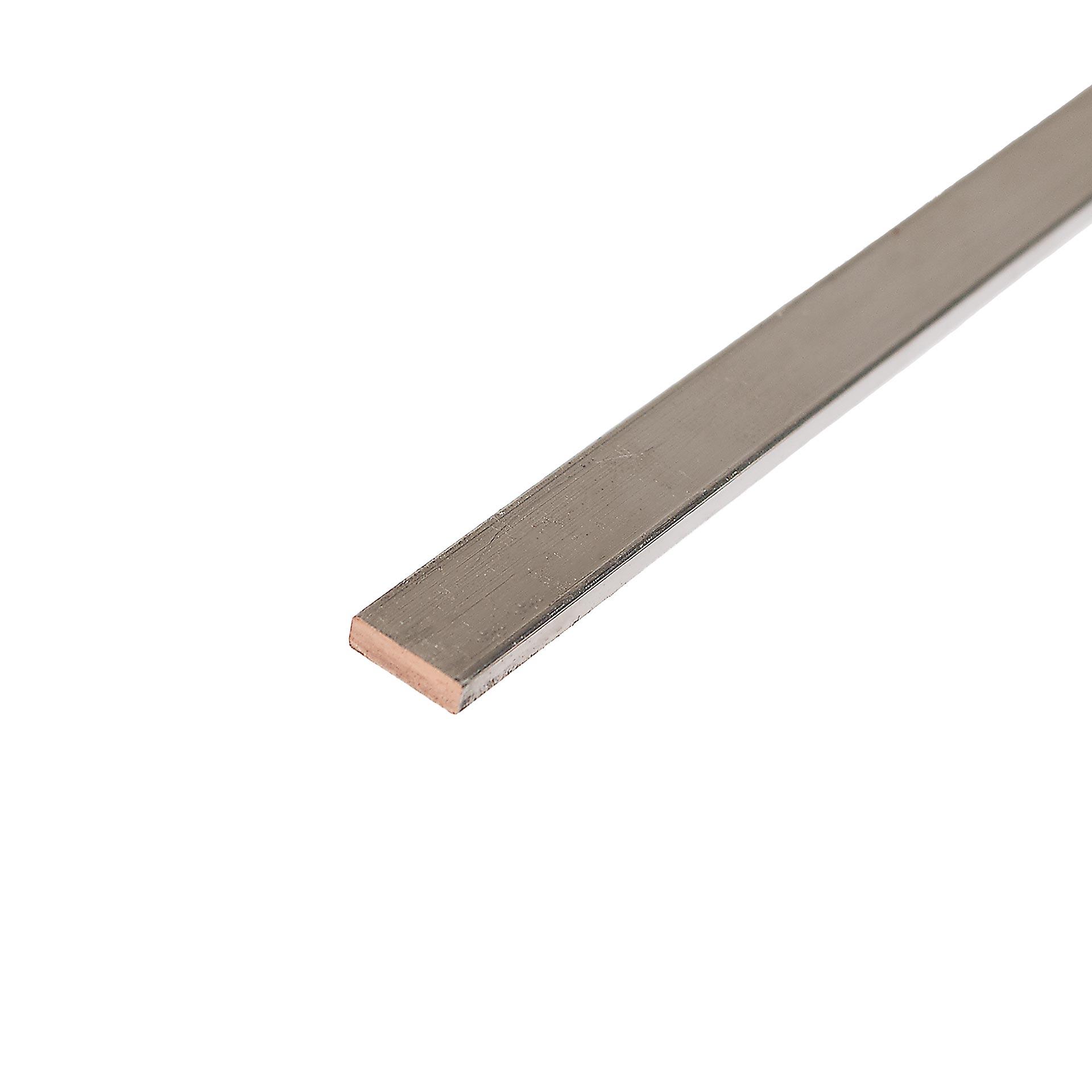 Rame stagnato piatto 10x3mm (con bordi arrotondati) 2 metri Rame stagnato piatto 10x3mm (con bordi arrotondati) 2 metri