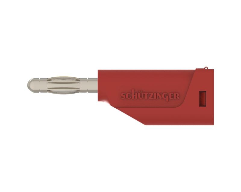 Spina a molla ø 4mm, attacco a vite 1-2,5mm2, rosso Spina a molla ø 4mm, attacco a vite 1-2,5mm2, rosso