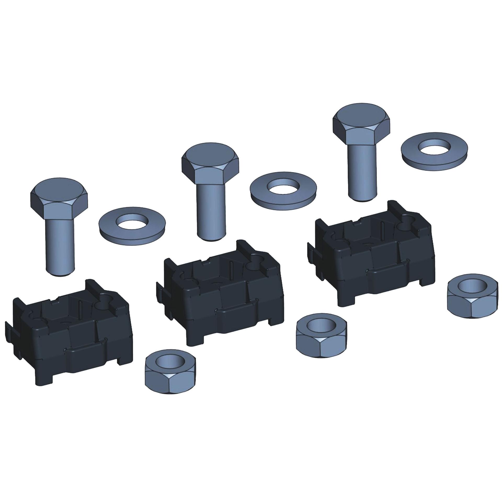 Vite di collegamento KETO-1-M10x25 (set di 3)