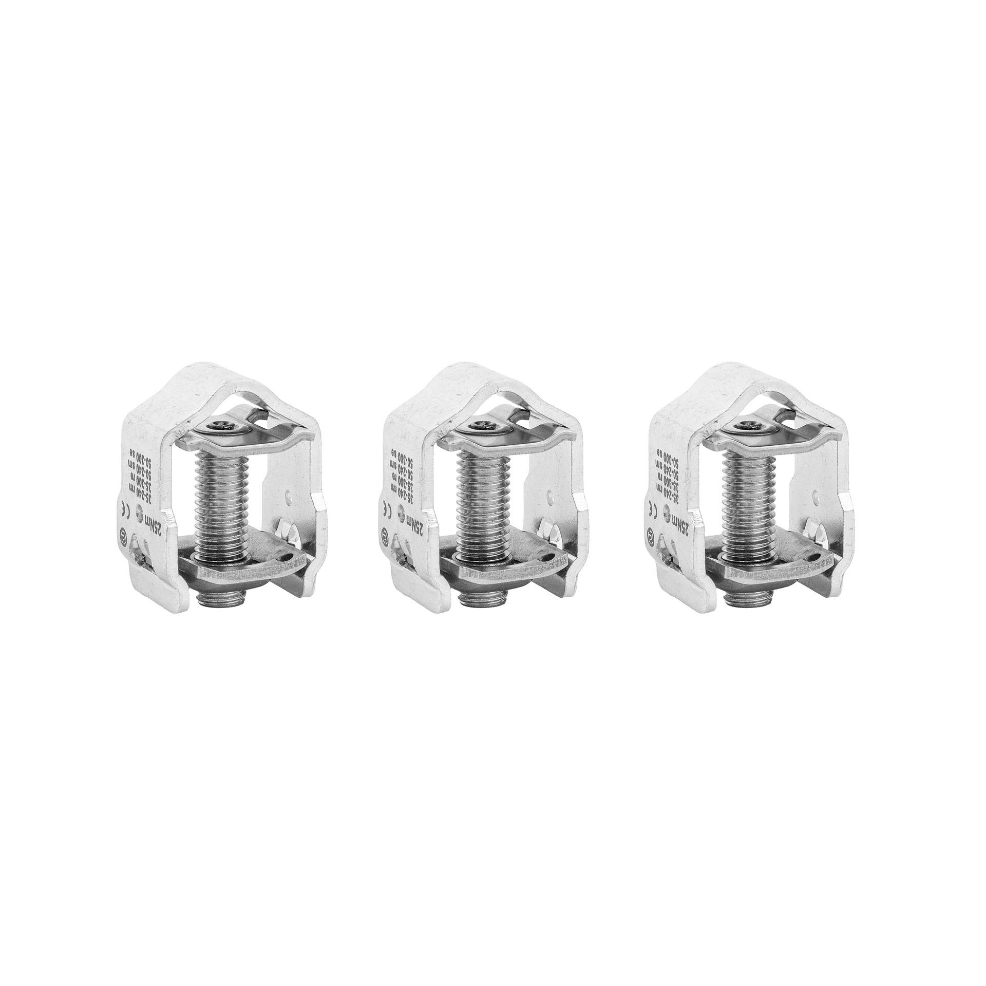 Morsetto a V in acciaio, 35-240rm, 35-300re, 50-240sm, 50-300se per le taglie 1-3, "185 mm Morsetto a V in acciaio, 35-240rm, 35-300re, 50-240sm, 50-300se per le taglie 1-3, "185 mm