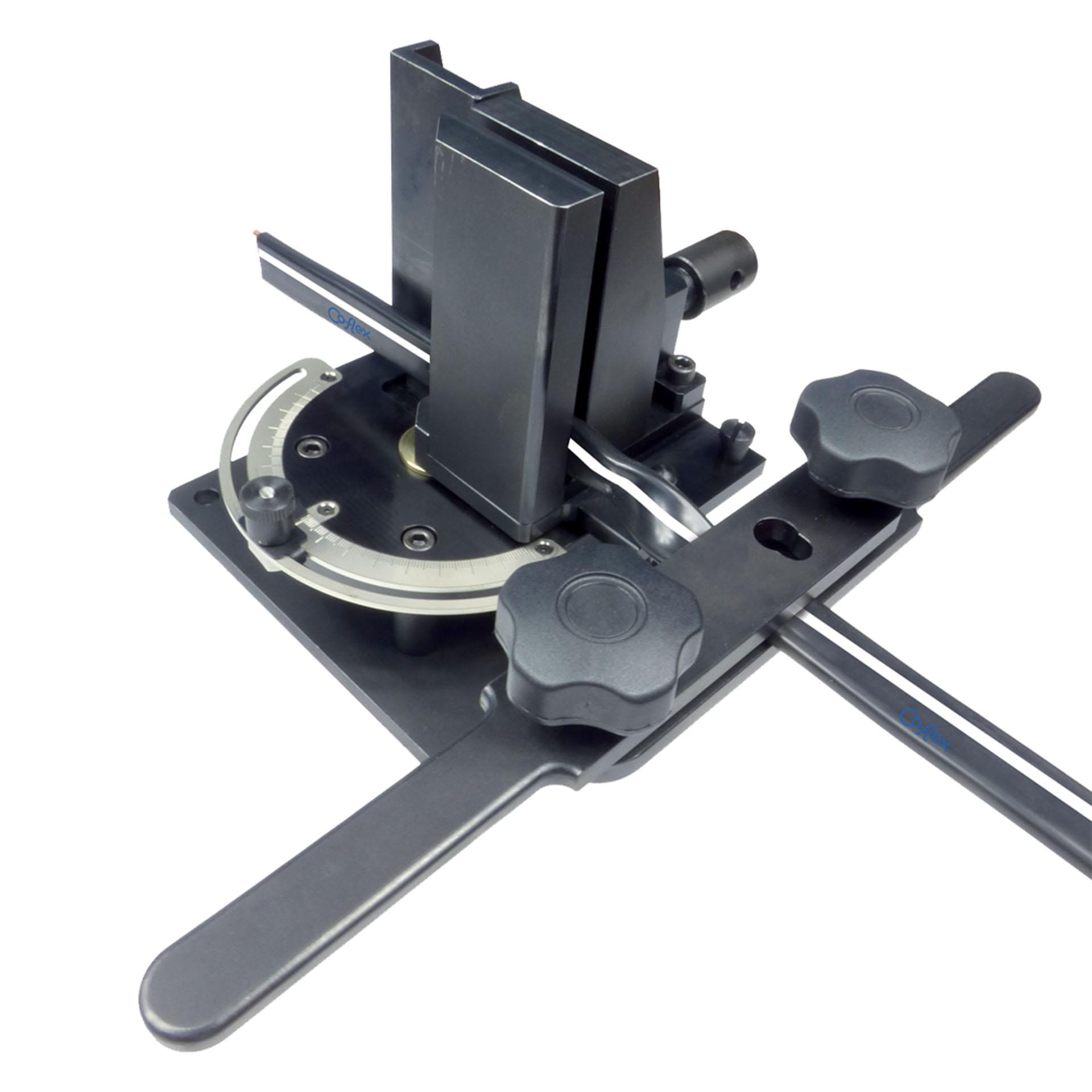 Strumento di piegatura per aste di rame piatte a lamelle flessibili fino a 120x10x1mm