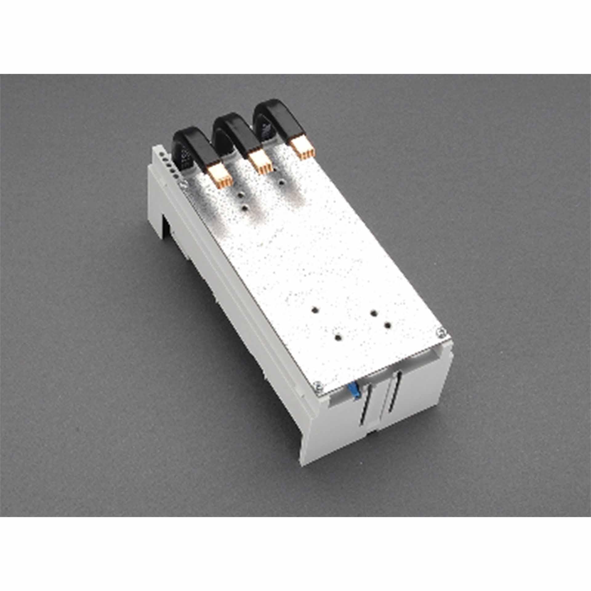 Adattatore sbarre 3P 160A, connessione superiore CU, 90x200mm