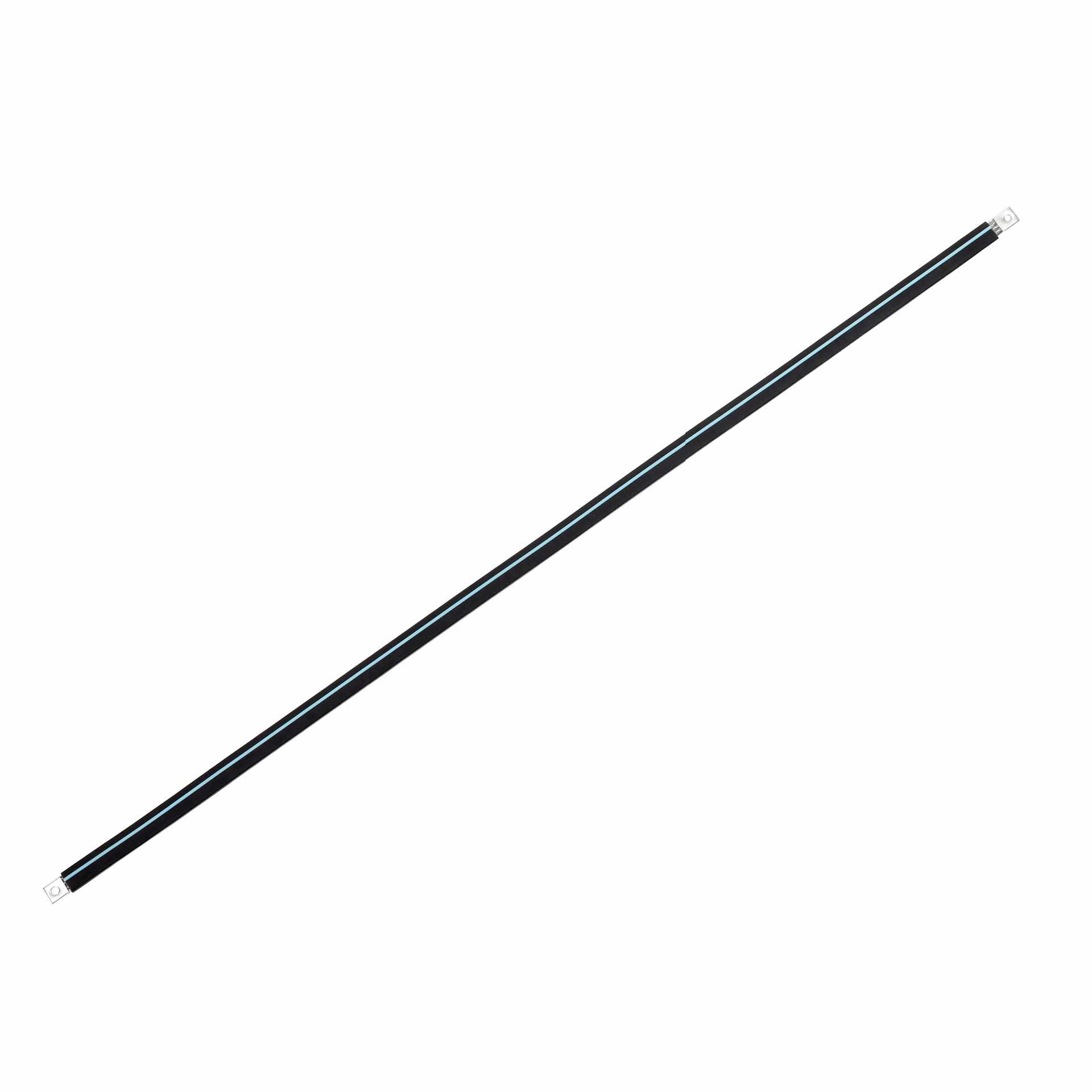 Capocorda isolato in treccia di rame stagnato L:1130mm 50mm2, 250A, 2x M10, senza alogeni