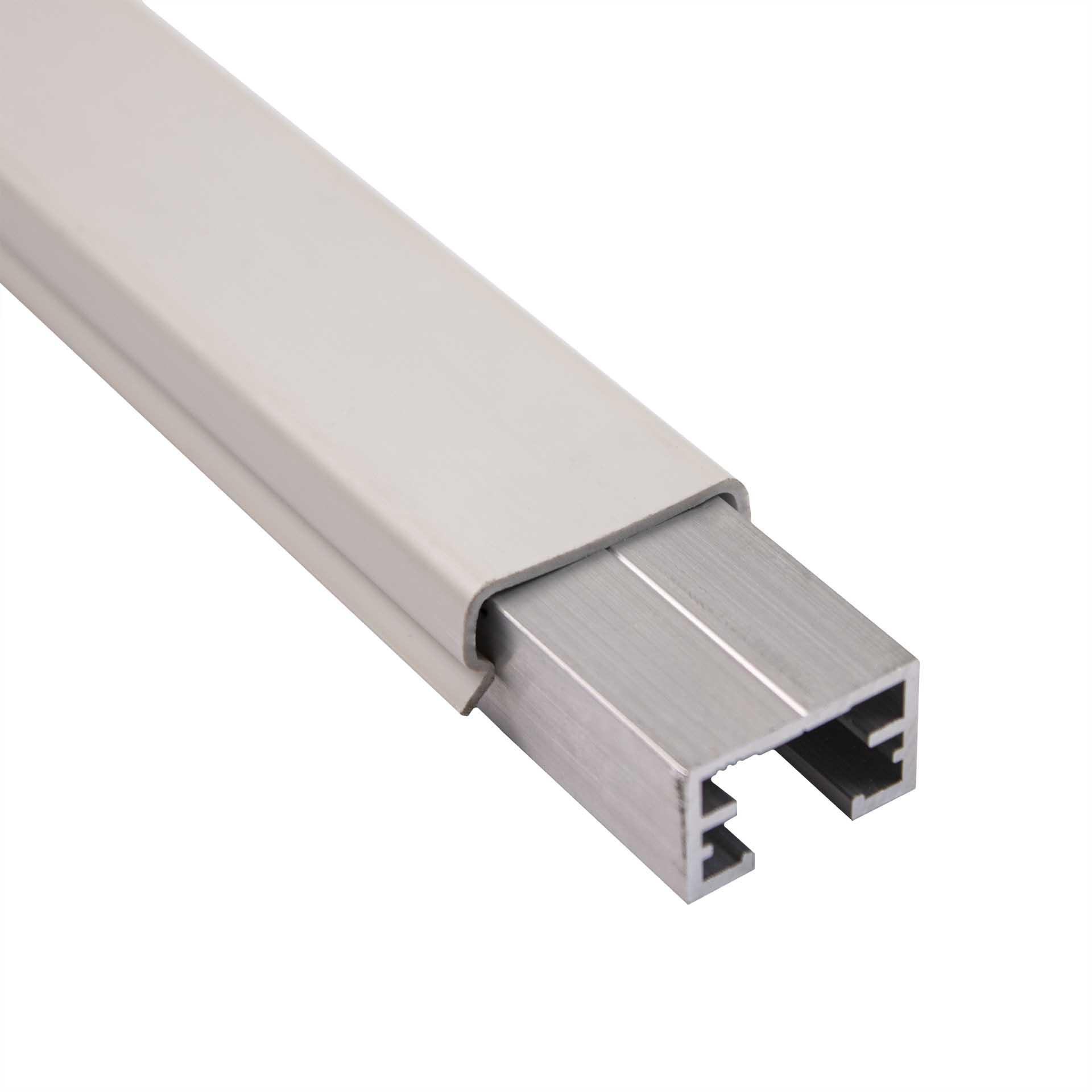 Profilo di protezione dei bordi, GK 25 A, PVC, RAL 7035 grigio chiaro