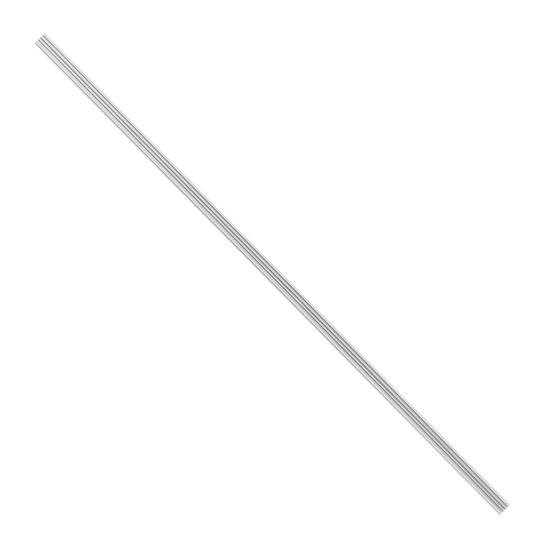 Profilé d'appui 850mm seulement en utilisation avec le clip d'appui, pour taille 00-3 185mm Profilé d'appui 850mm seulement en utilisation avec le clip d'appui, pour taille 00-3 185mm