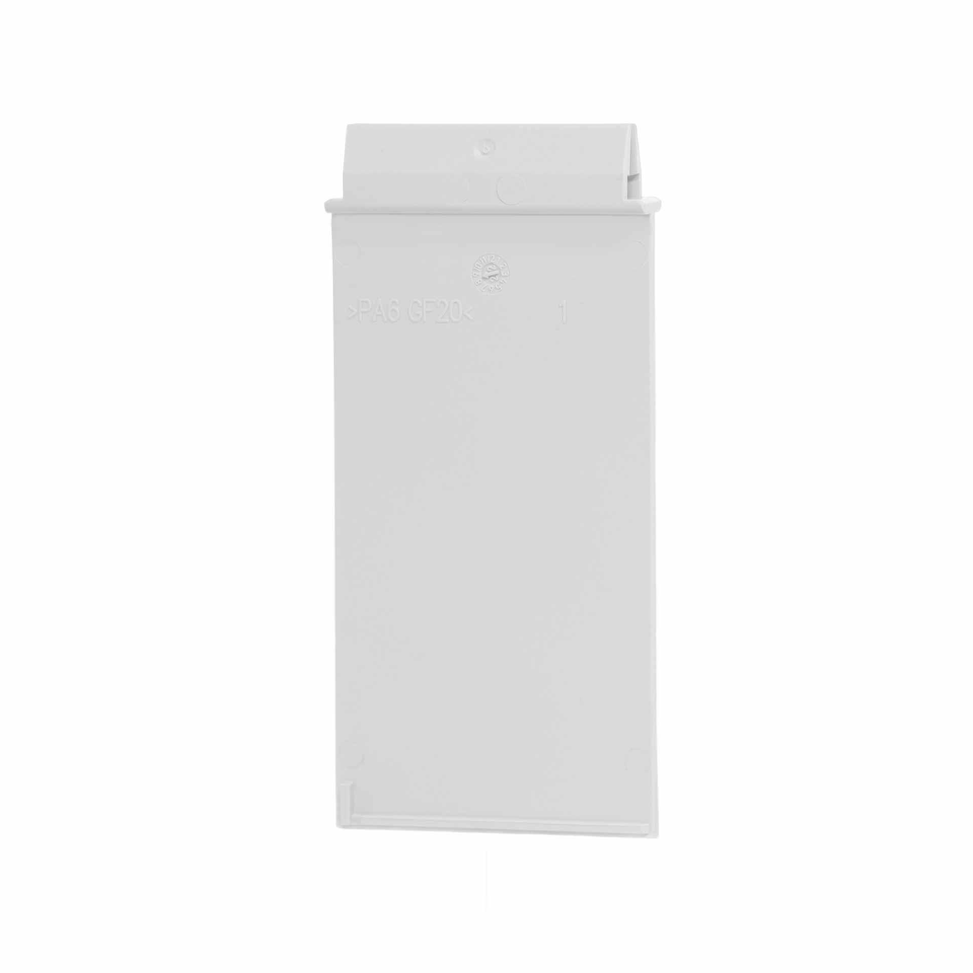 Pièce de séparation pour Gr.1-3, "185 mm", pour utilisation de cosses longues, longueur 95 mm Pièce de séparation pour Gr.1-3, "185 mm", pour utilisation de cosses longues, longueur 95 mm