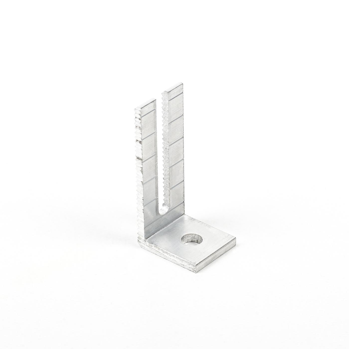 AZ 13.65 Angolo di griglia speciale, lunghezza 65 mm alluminio AZ 13.65 Angolo di griglia speciale, lunghezza 65 mm alluminio