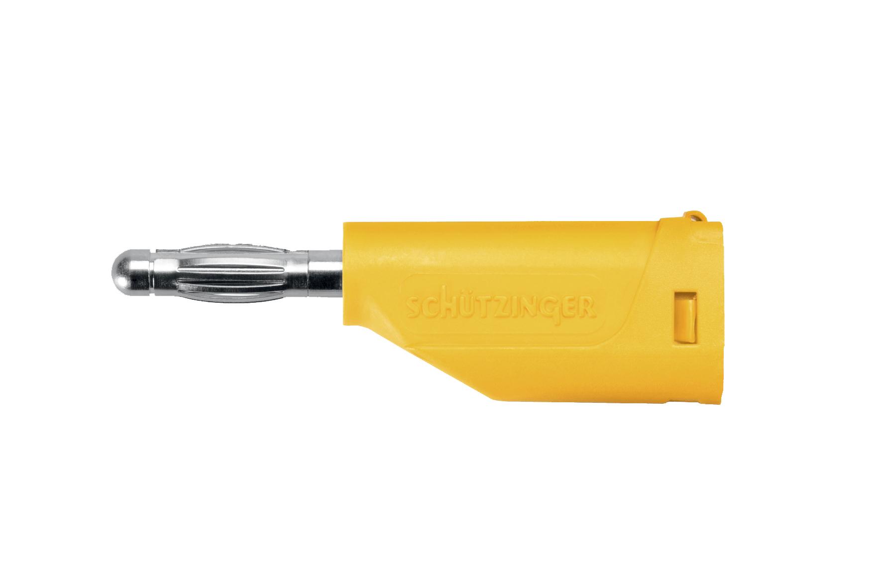Tappo a molla ø 4 mm, giallo Tappo a molla ø 4 mm, giallo