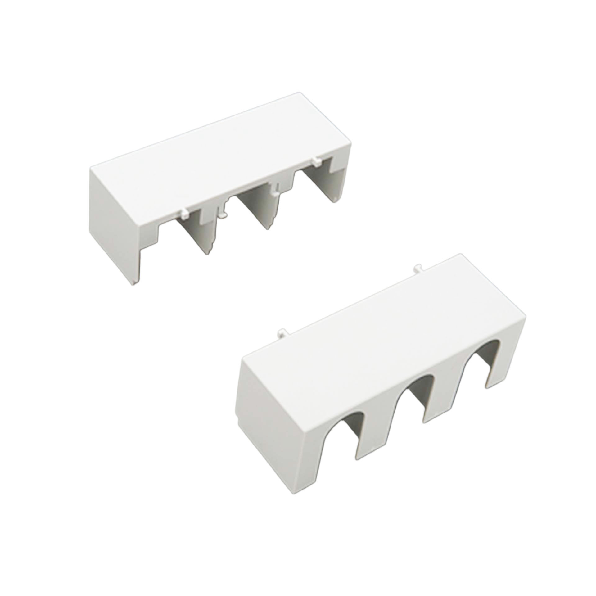 Cover for cable lugs, can be plugged in at top / bottom, for size 1, set of 2 Cover for cable lugs, can be plugged in at top / bottom, for size 1, set of 2