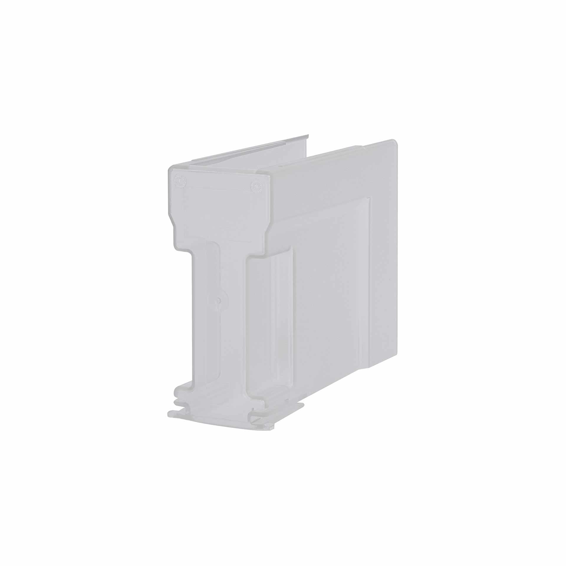 Coperchio del vano morsettiera per sezionatori con fusibili NH SL 00 inferiore, 100 mm, può anche essere allacciato