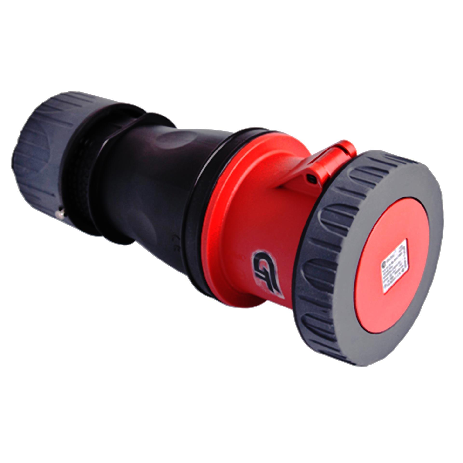Accoppiamento CEE 125A 5P 6h, 3PNE 400V, contatti nichelati, versione GT, morsetto a vite Accoppiamento CEE 125A 5P 6h, 3PNE 400V, contatti nichelati, versione GT, morsetto a vite
