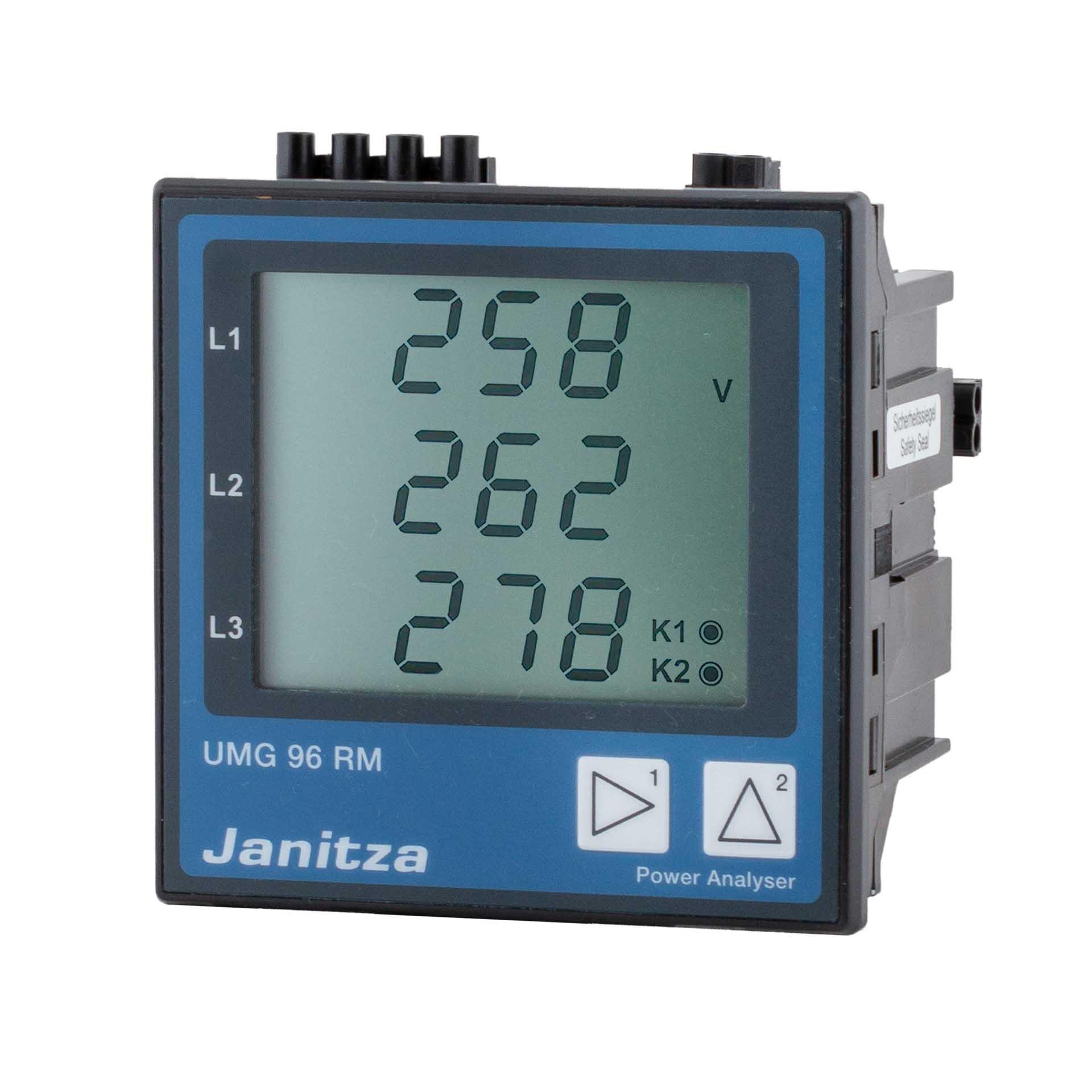 Analizzatore di rete multifunzionale Janitza con Modbus UMG 96RM-CBM