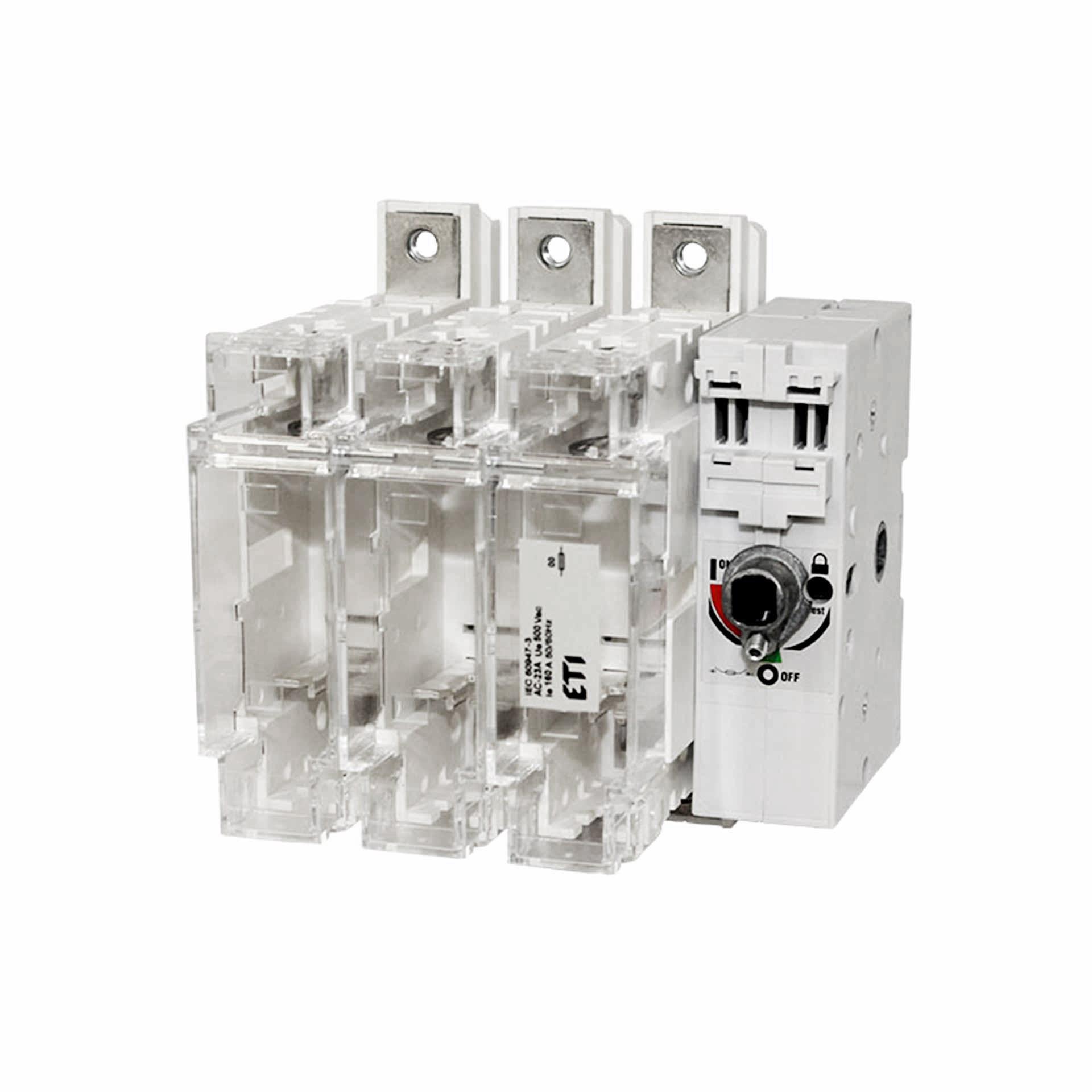 Lasttrennschalter mit NH-Sicherungen FLBS 160A 3P ohne Schalthebel