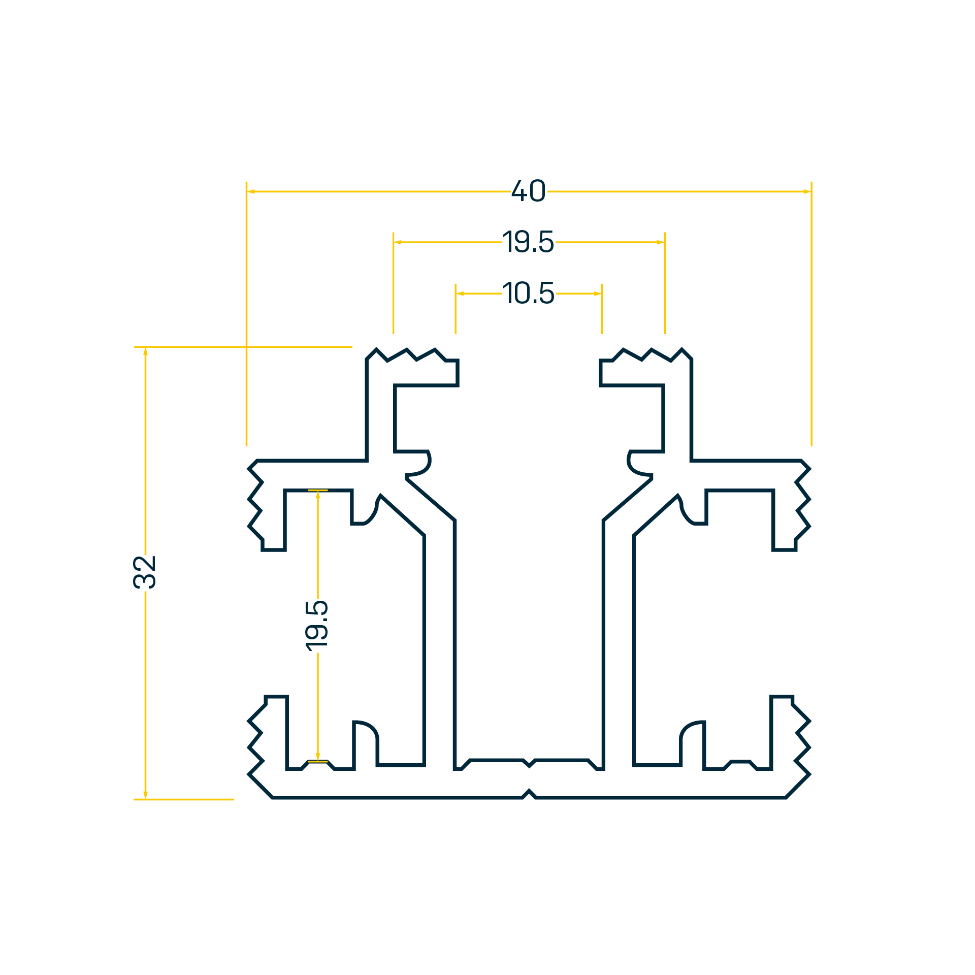 VS 40.0 Connecting rail VS 40.0 Connecting rail