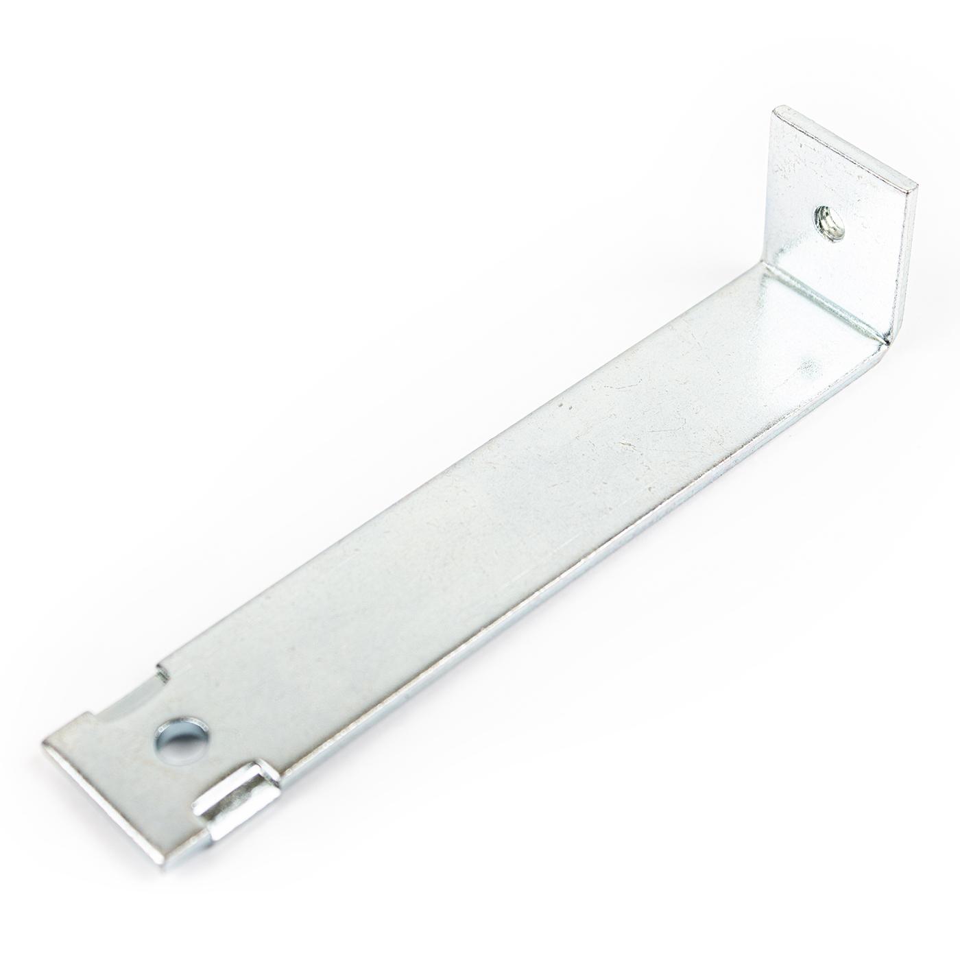 Staffa di collegamento 160mm in acciaio, Ø 6,5mm / M6 / 30×25×160mm