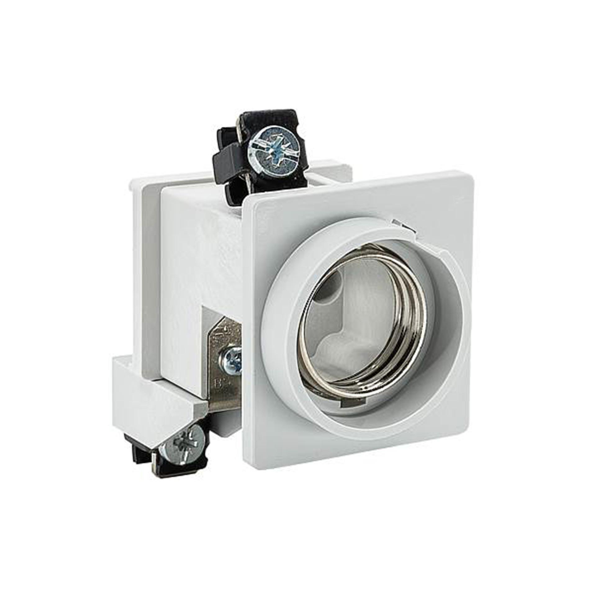 Schraubsicherungselement DII, L2, 1P, DIN, BS horizontal 25A, Runder-Ausschnitt Ausführung