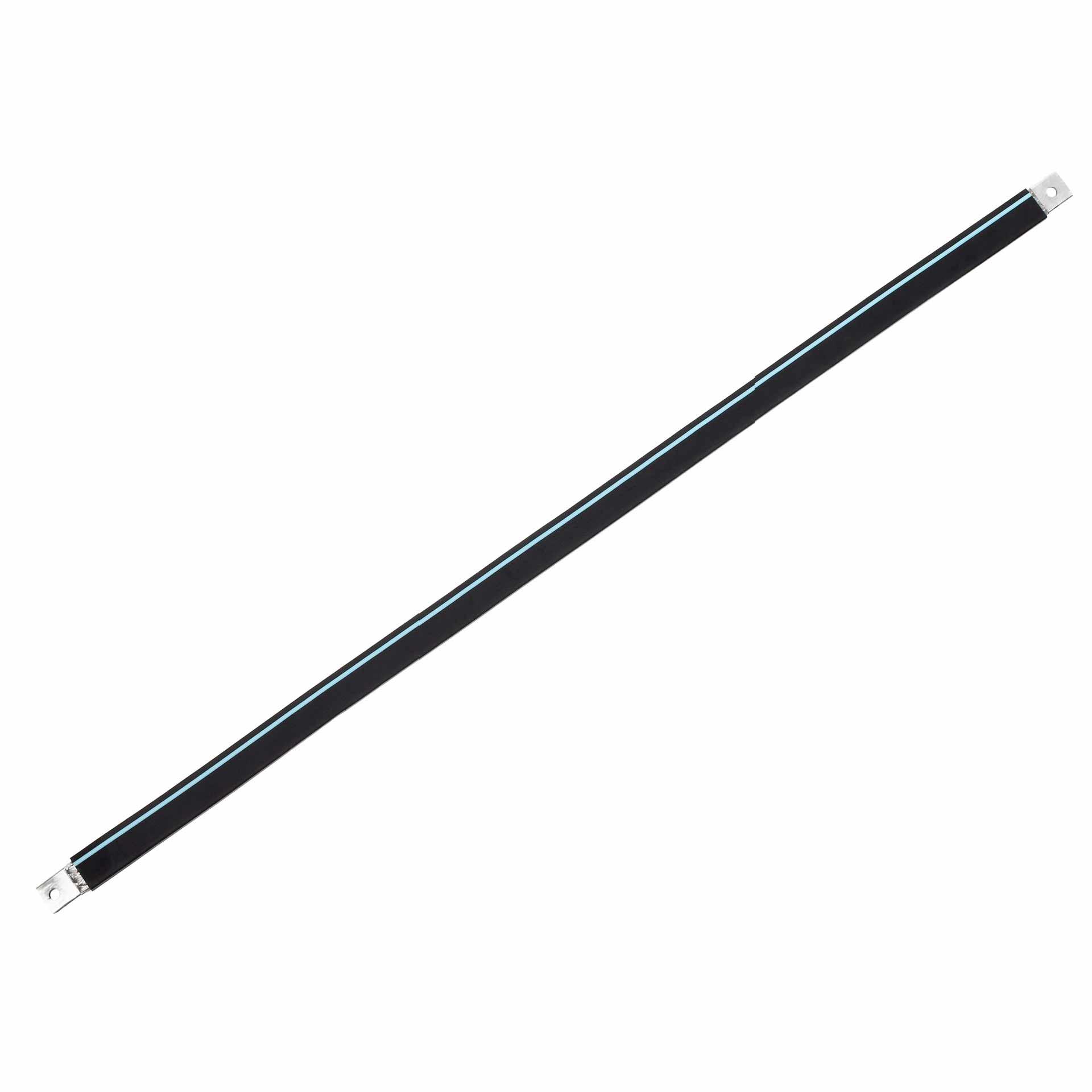 Capocorda isolato in treccia di rame stagnato L:1130mm 120mm2, 400A, 2x M12, senza alogeni