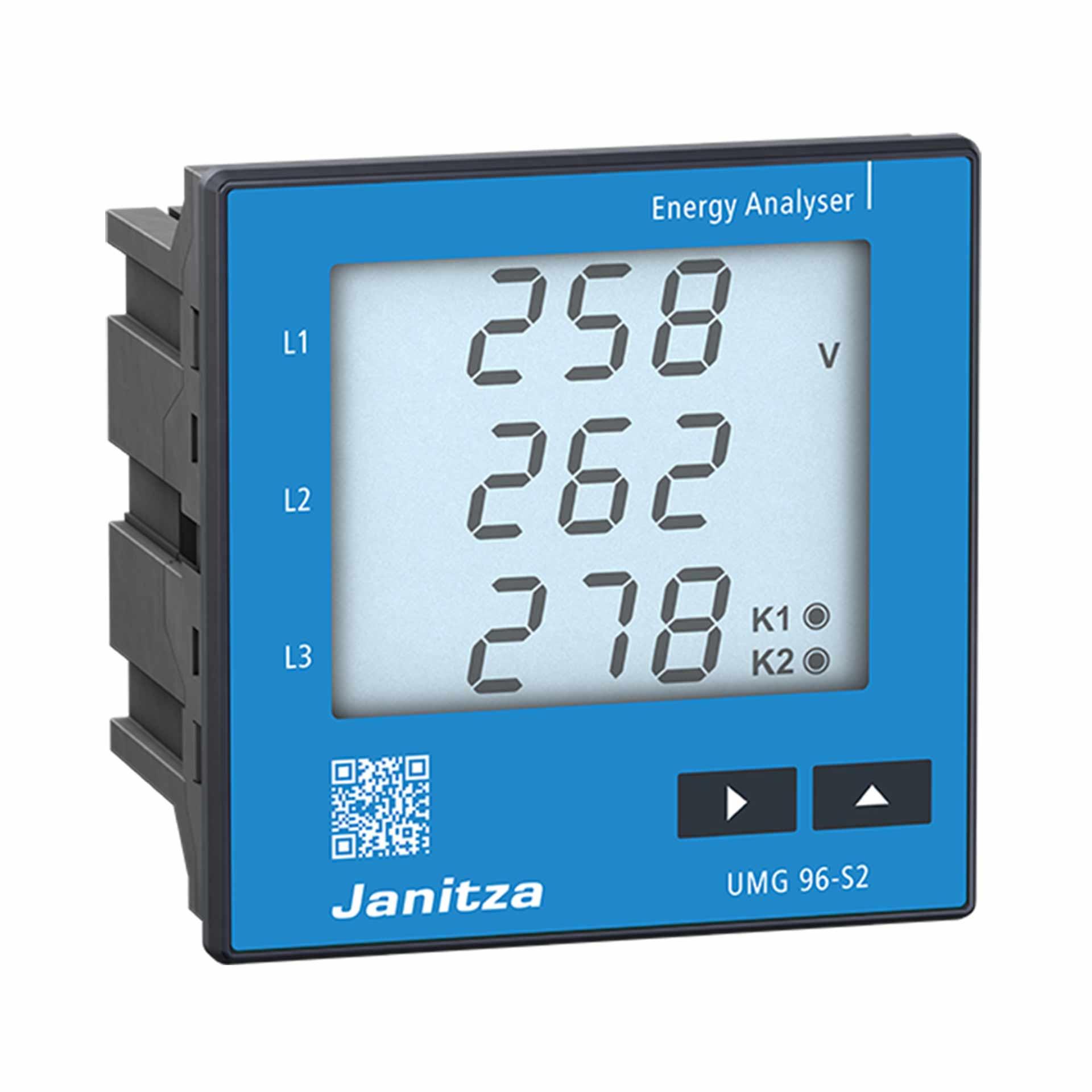 Dispositivo di misura universale entry-level Janitza UMG 96-S2
