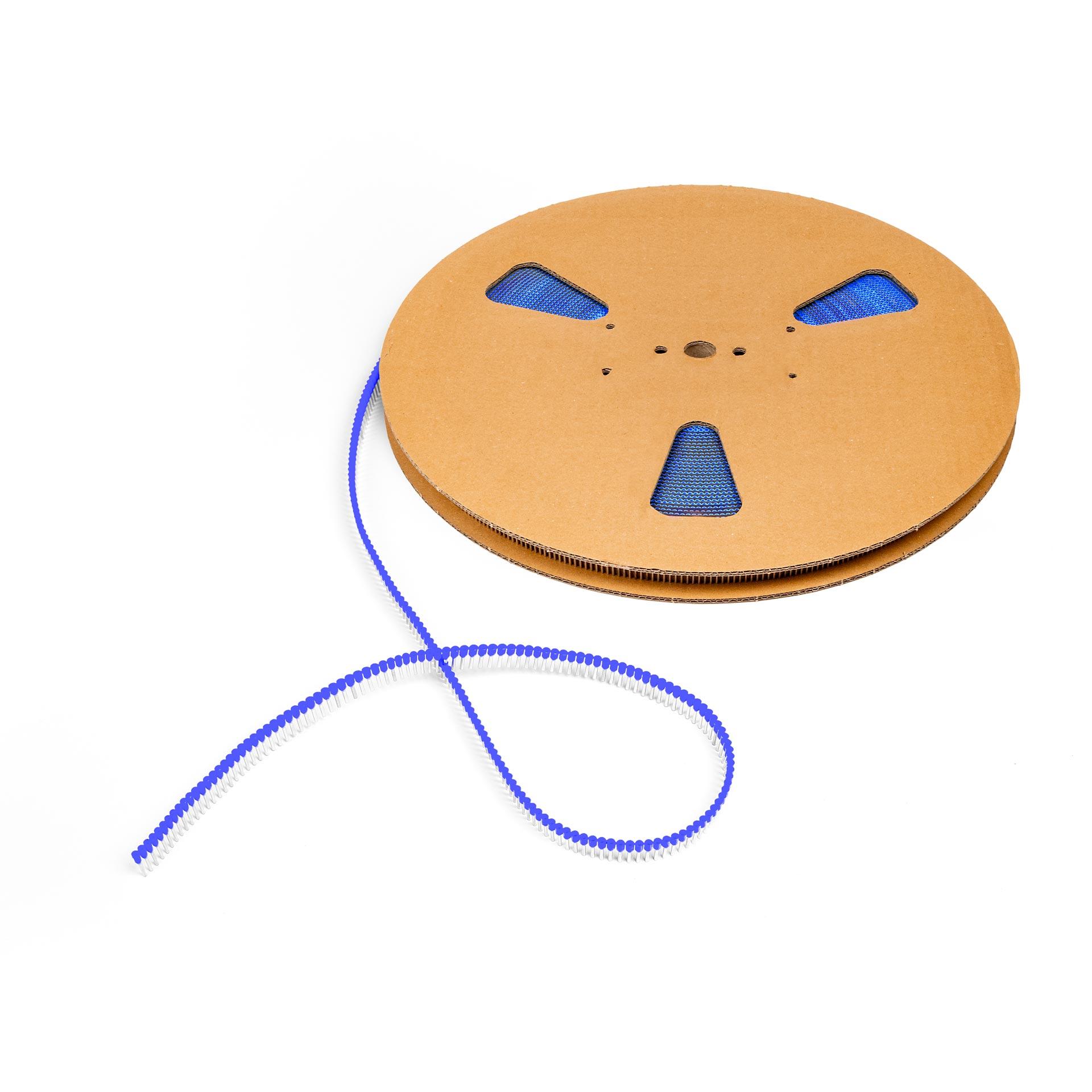 Ghiere isolate su bobina centrale (DIN & WE) blu / 2,5mm² / 8mm / VPE 5000 pz.