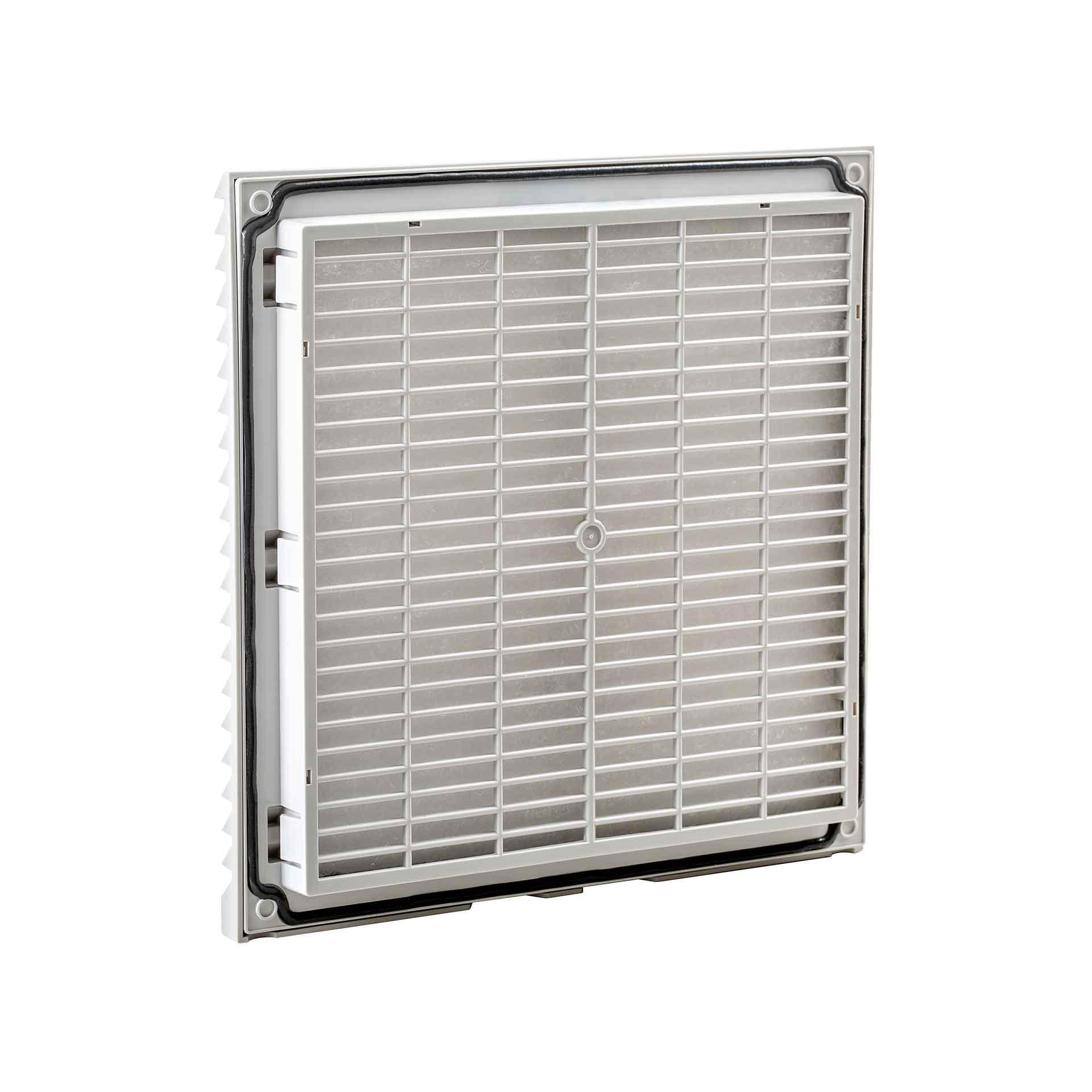 Grille de filtre IP54 RF222, LxH 255x255mm Grille de filtre IP54 RF222, LxH 255x255mm