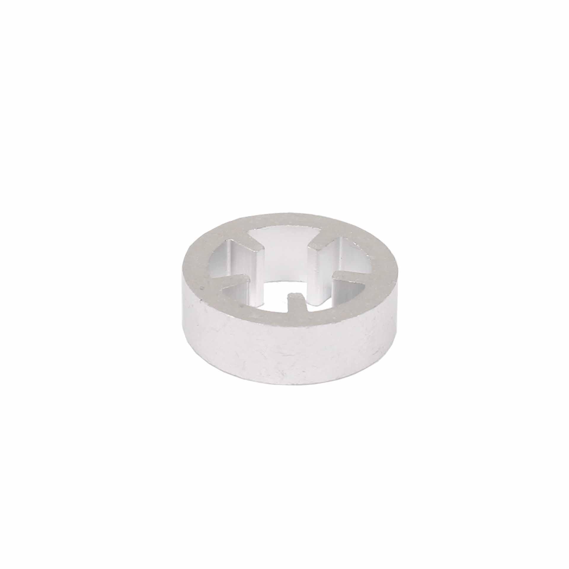 Distanziale 5mm in alluminio foro 6,5mm