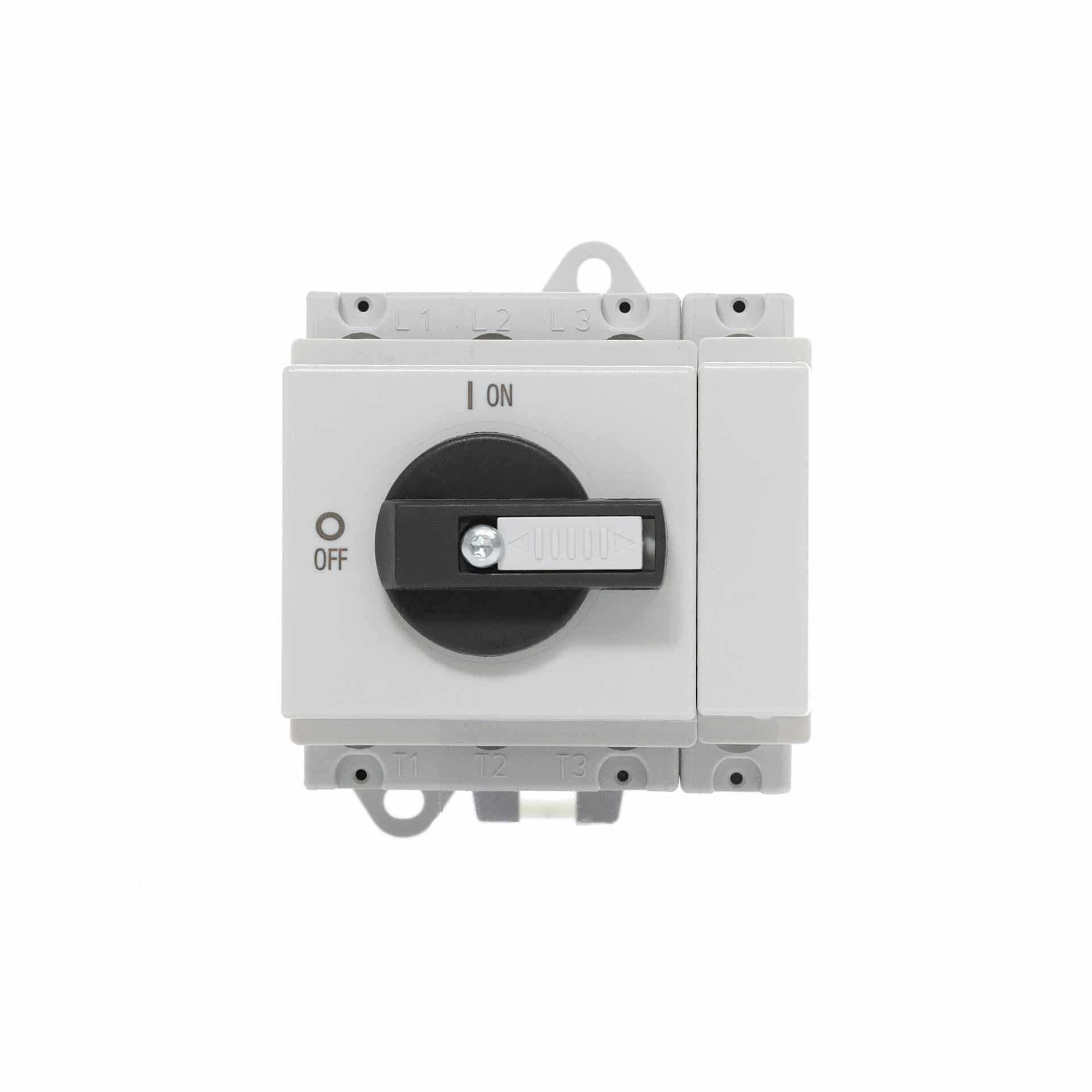 Sezionatore con dispositivo di blocco, 4 poli, 63A, 22 kW Sezionatore con dispositivo di blocco, 4 poli, 63A, 22 kW