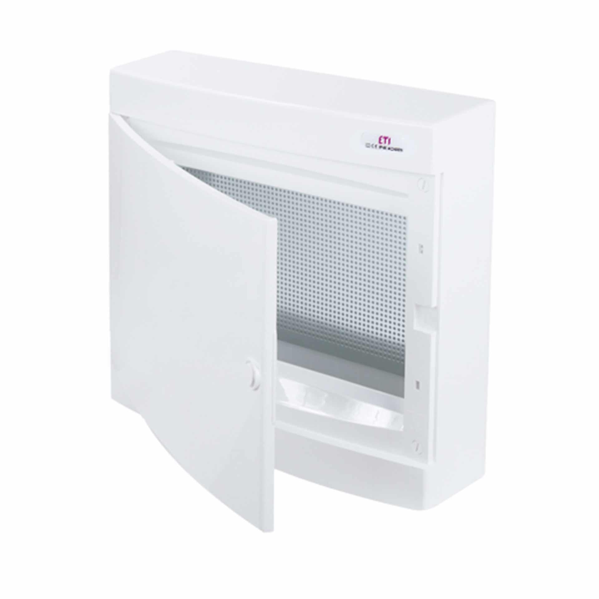 Alloggiamento multimediale per montaggio a superficie "ECT-2x18", incl. piastra forata